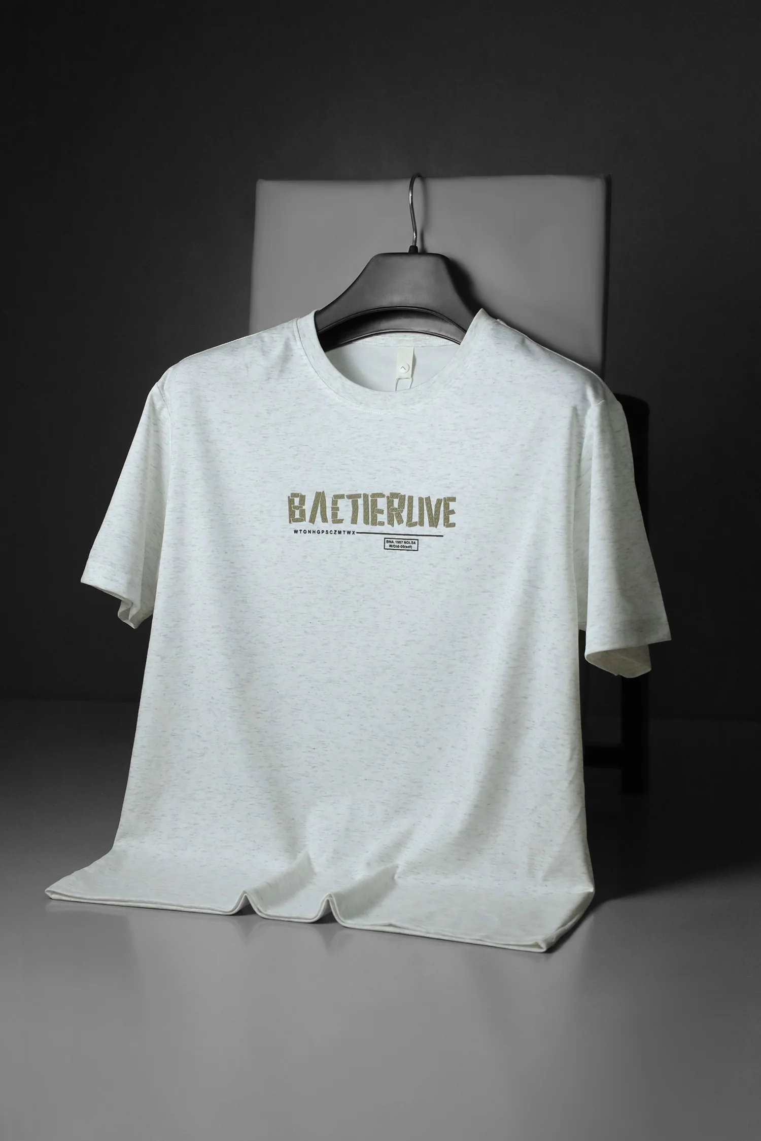 Mens Wear Plan Round Neck T-shirt - Image 11