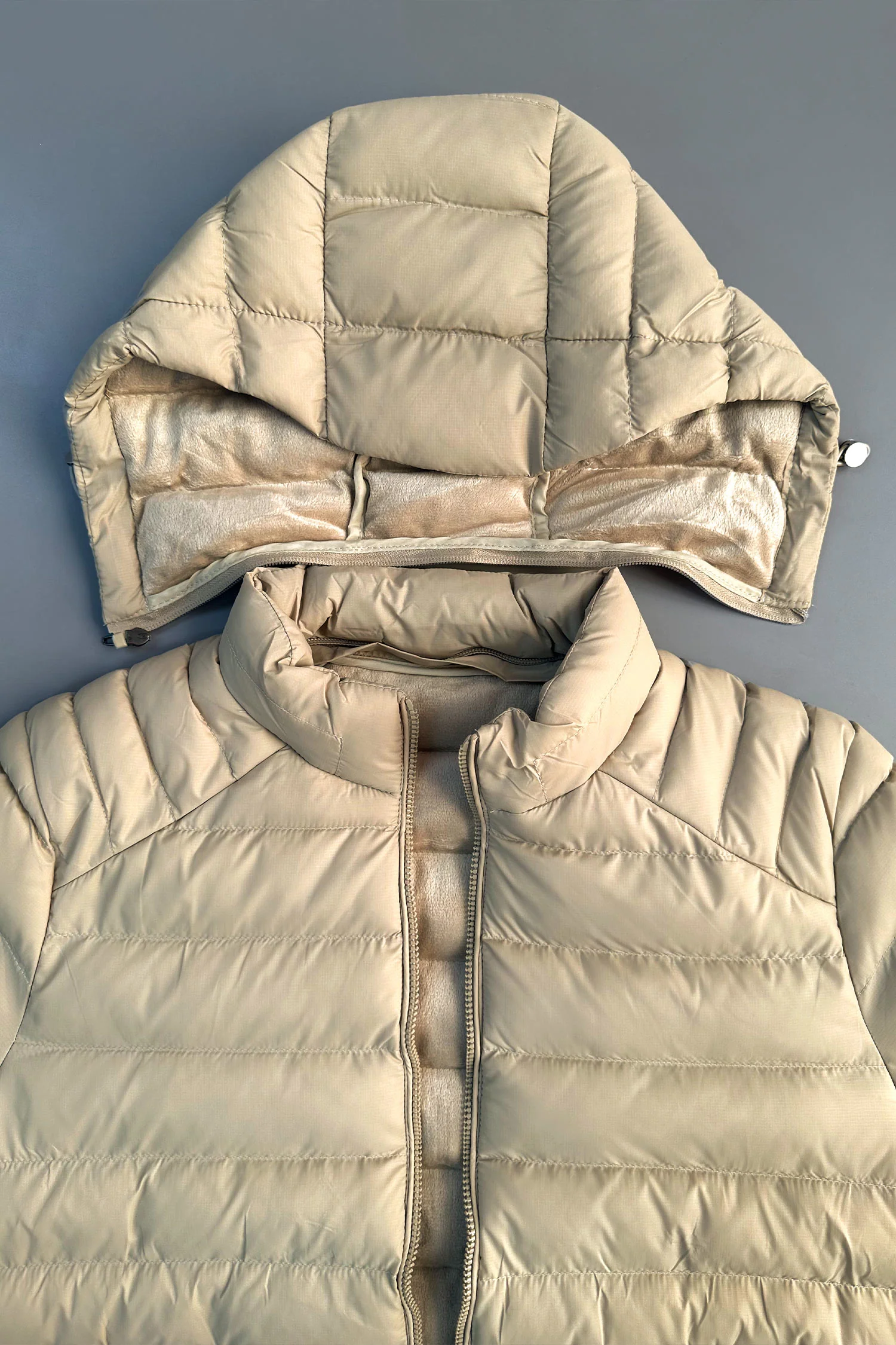 Navigation Down Hooded Bubble Padded Imported Puffer Jacket - Image 18