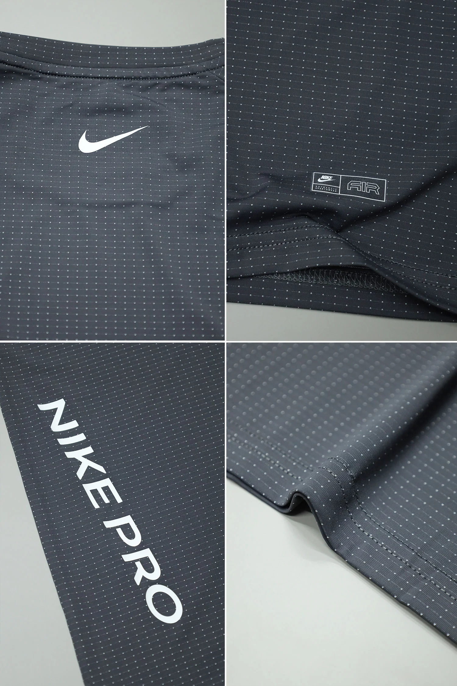 Nike Honeycomb Textured Dry-Fit Tee - Image 3