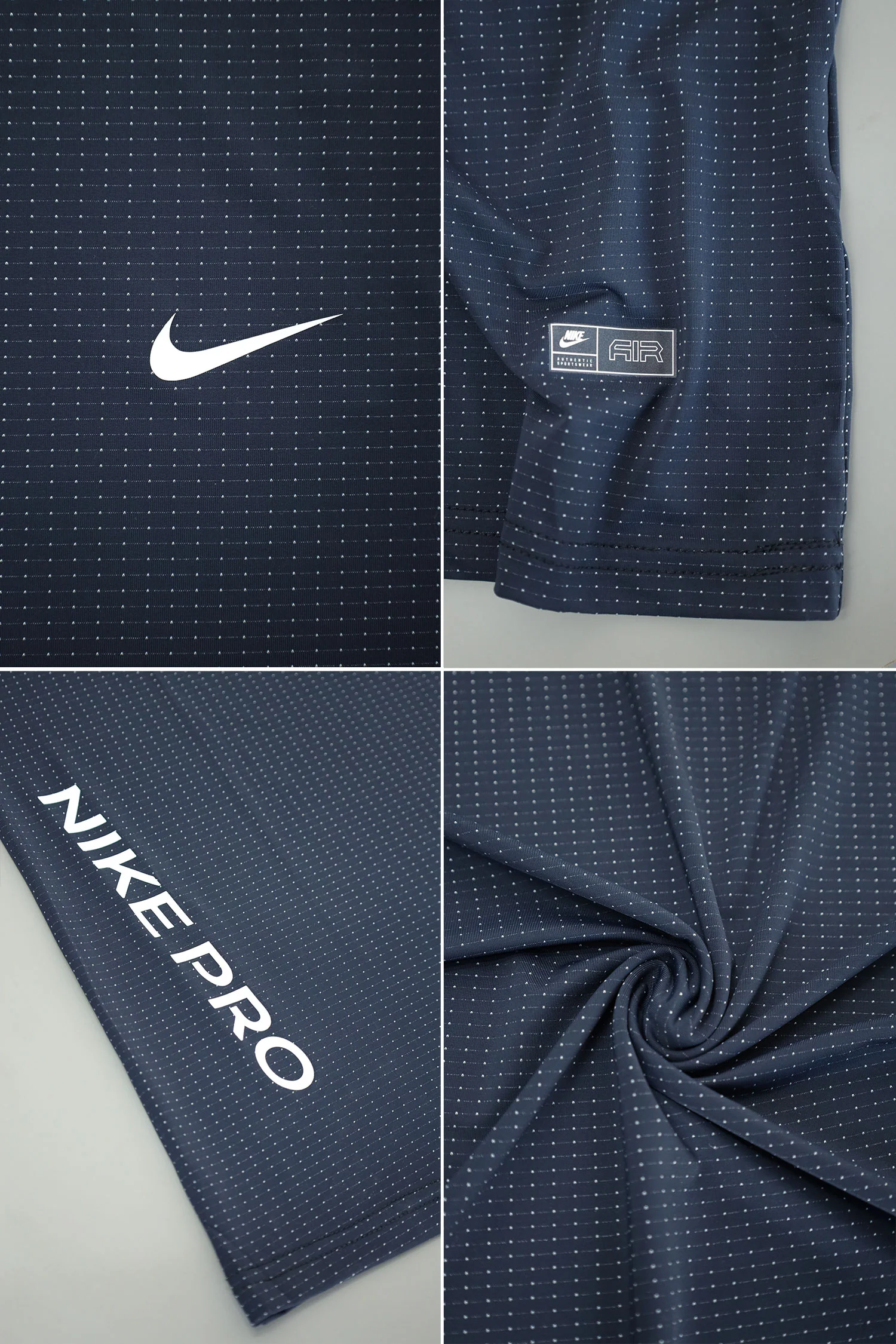 Nike Honeycomb Textured Dry-Fit Tee - Image 5
