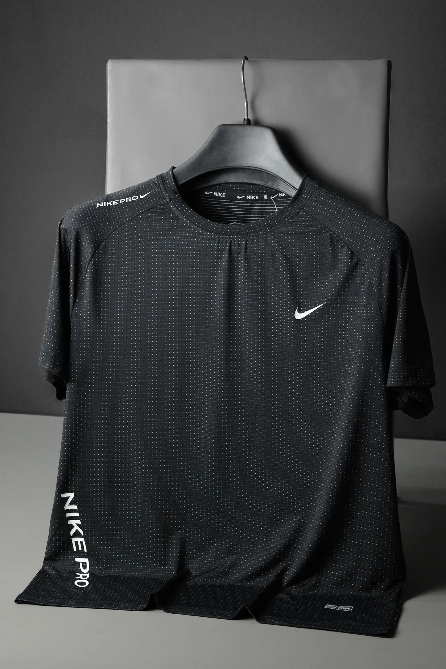 Nike Honeycomb Textured Dry-Fit Tee - Image 6