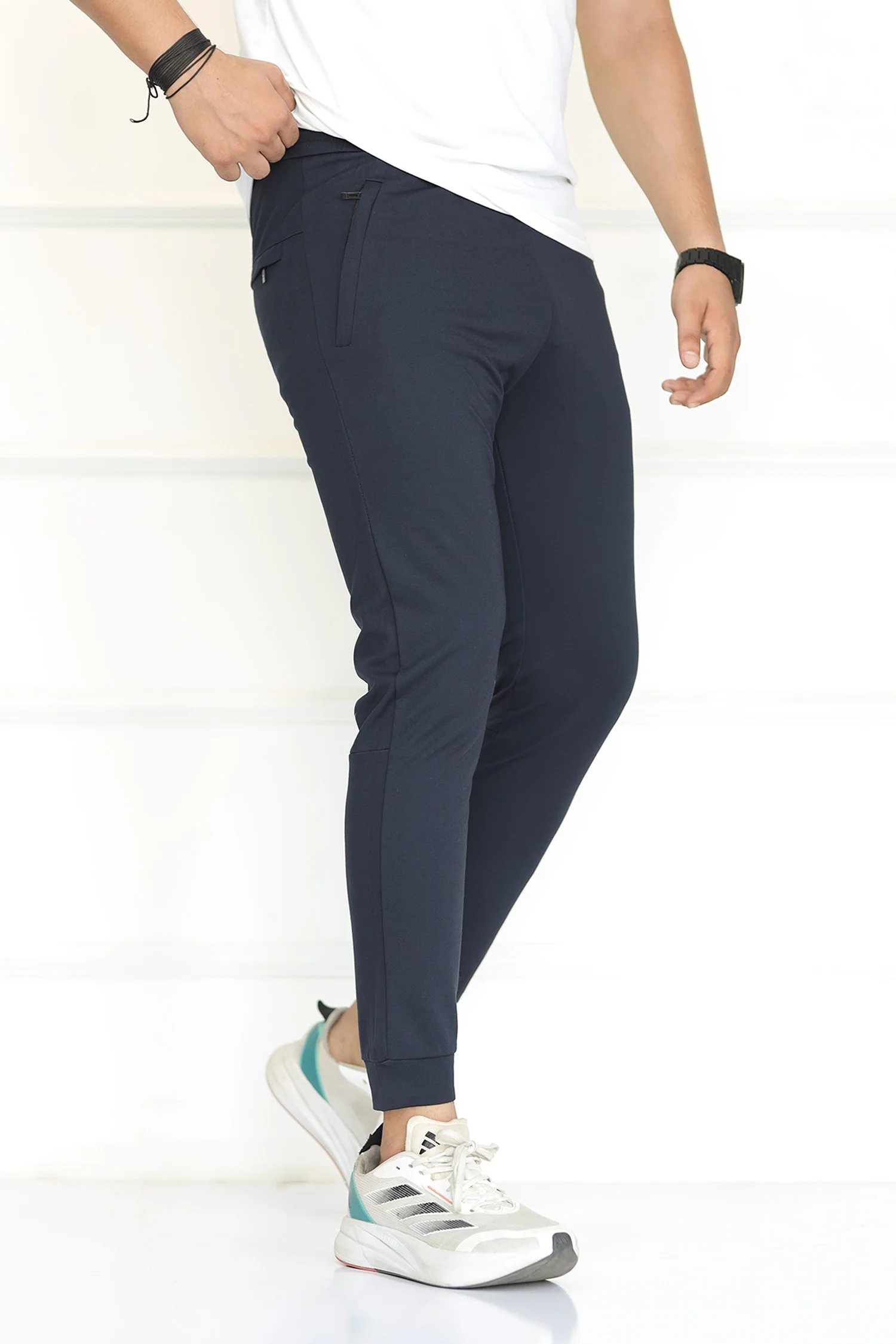 Nke 'Airborne' Division Active SlimFit Trouser In Navy Blue - Image 3