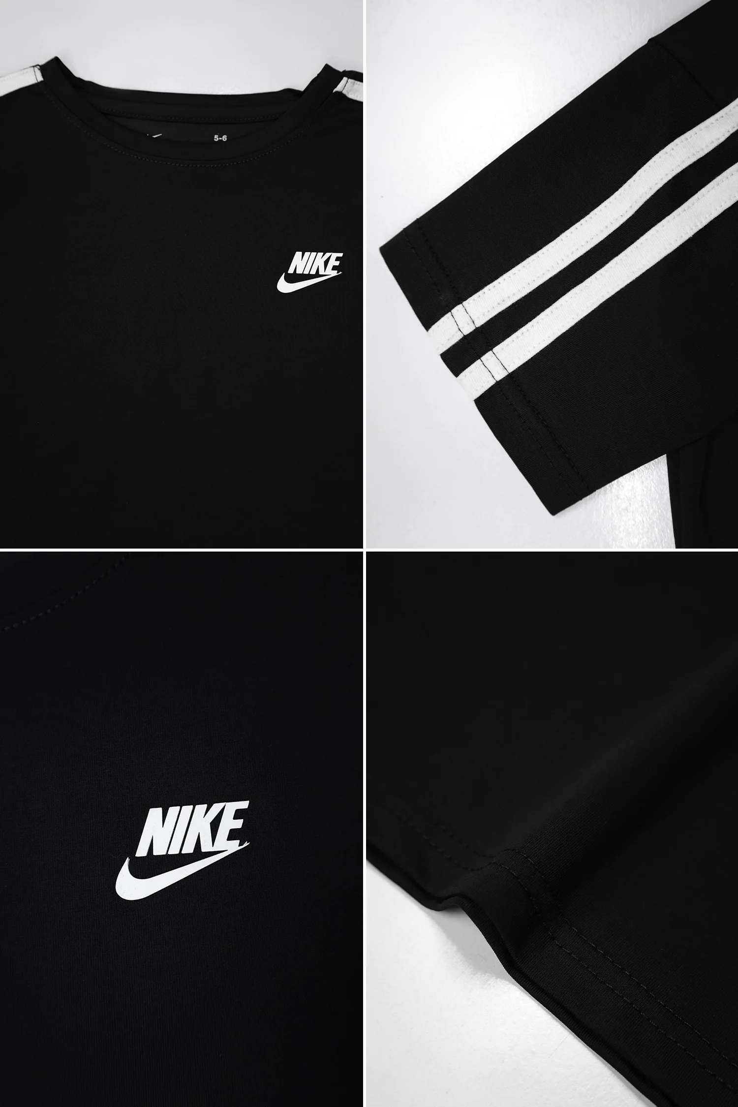 Nke Futura Tee Younger Kids Co-Ord Set In Black - Image 3