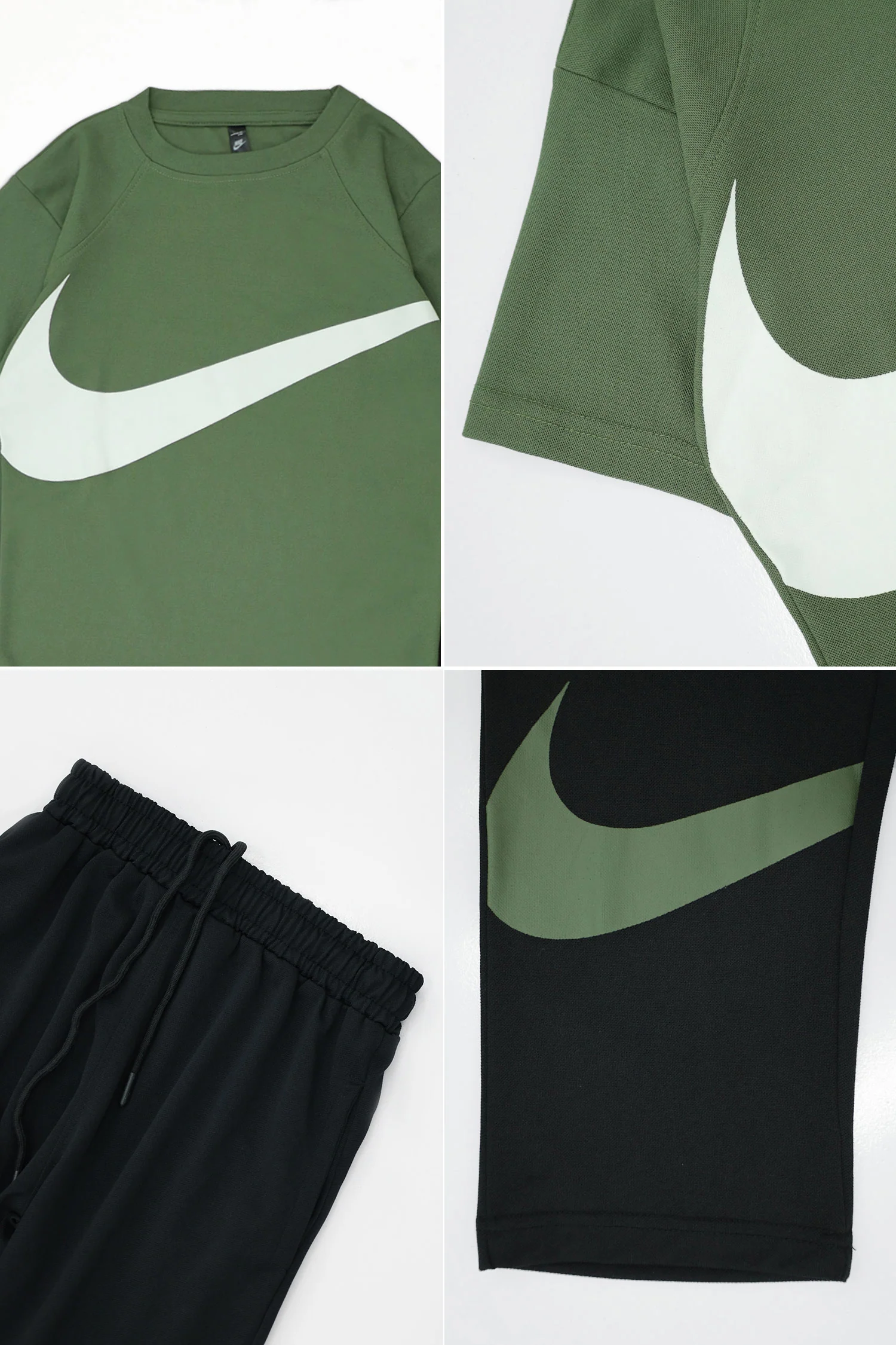 Nke Sport Core Younger Kids Tracksuit In Olive - Image 3