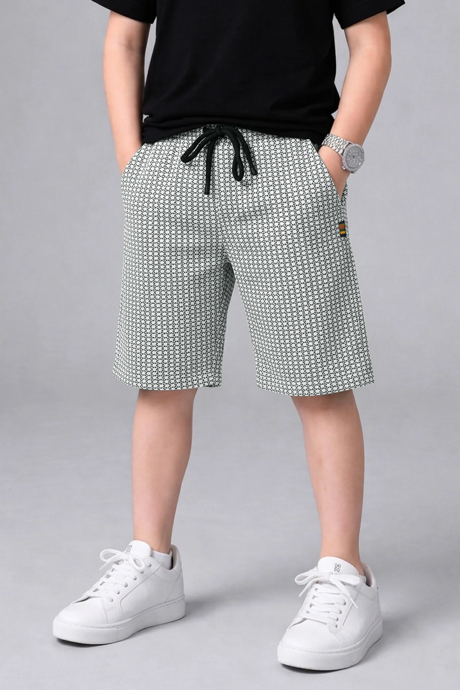 Turbo Drawstring Waist Younger Kids Shorts - Image 11