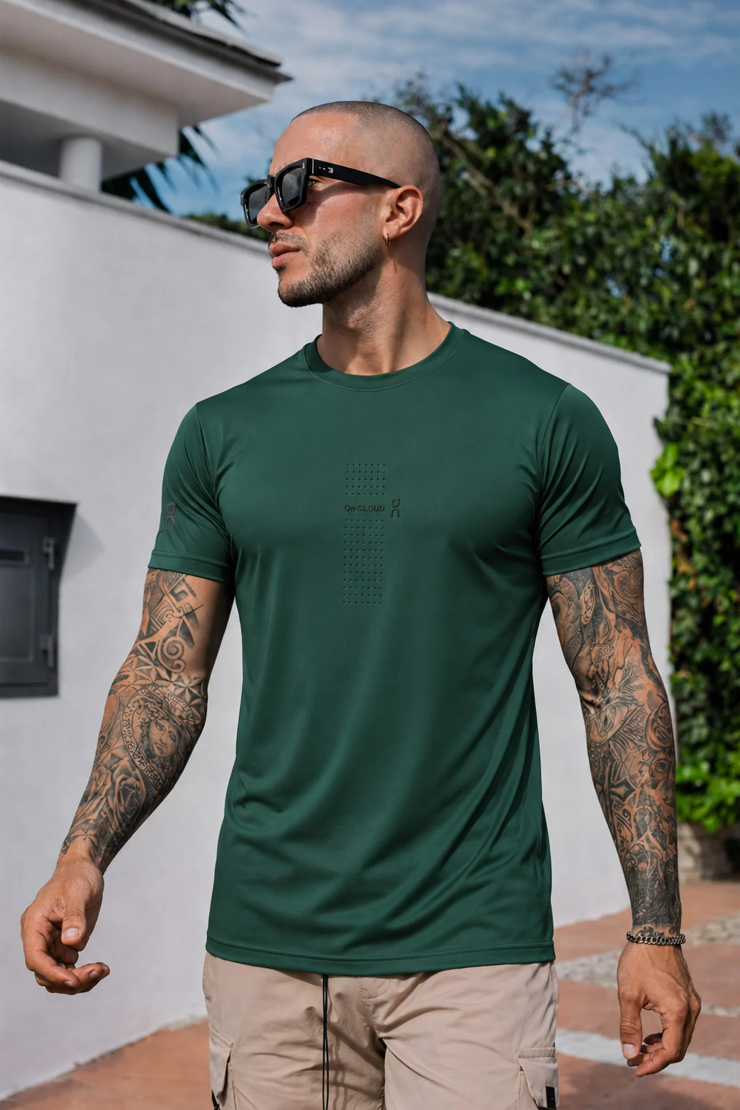 OnClub Work out Ready Knit Imp Dry-Fit Tee