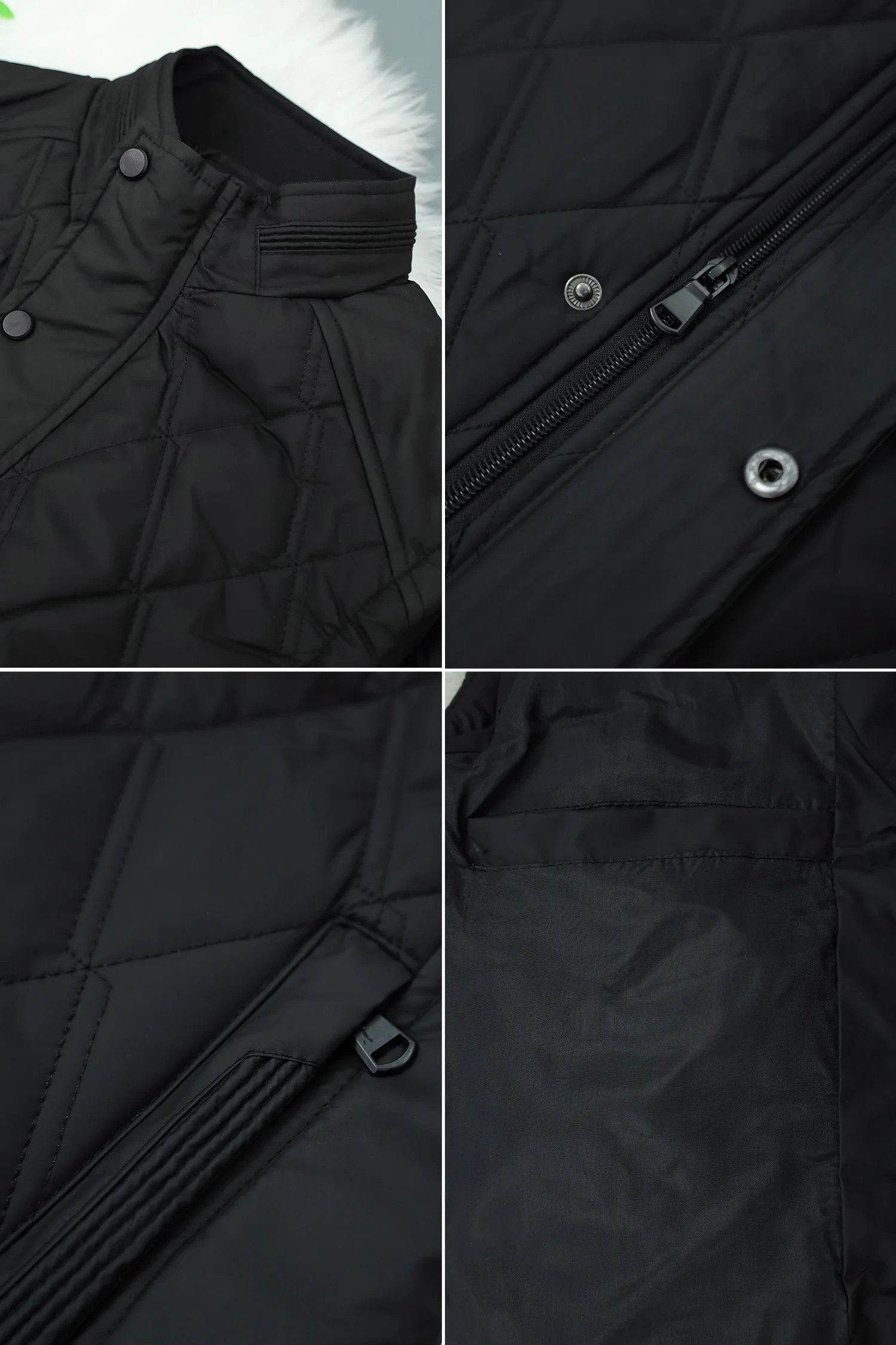 Outpost Makers Quilted Vest Men's Gilet In Black - Image 4