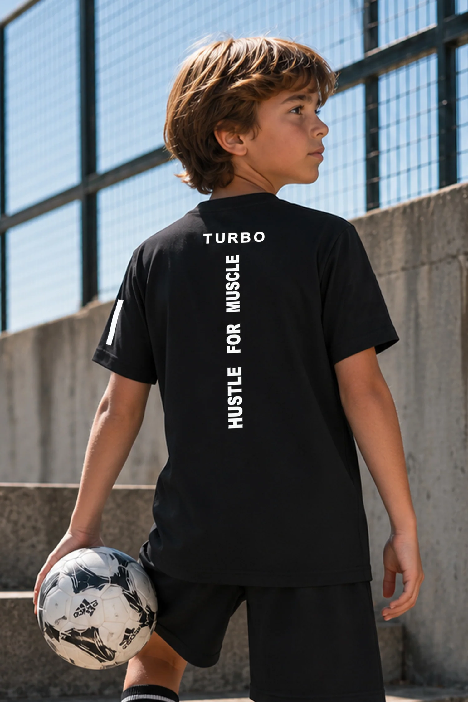 Turbo Legacy Core Performance Kid's Dry-Fit Tee - Image 5