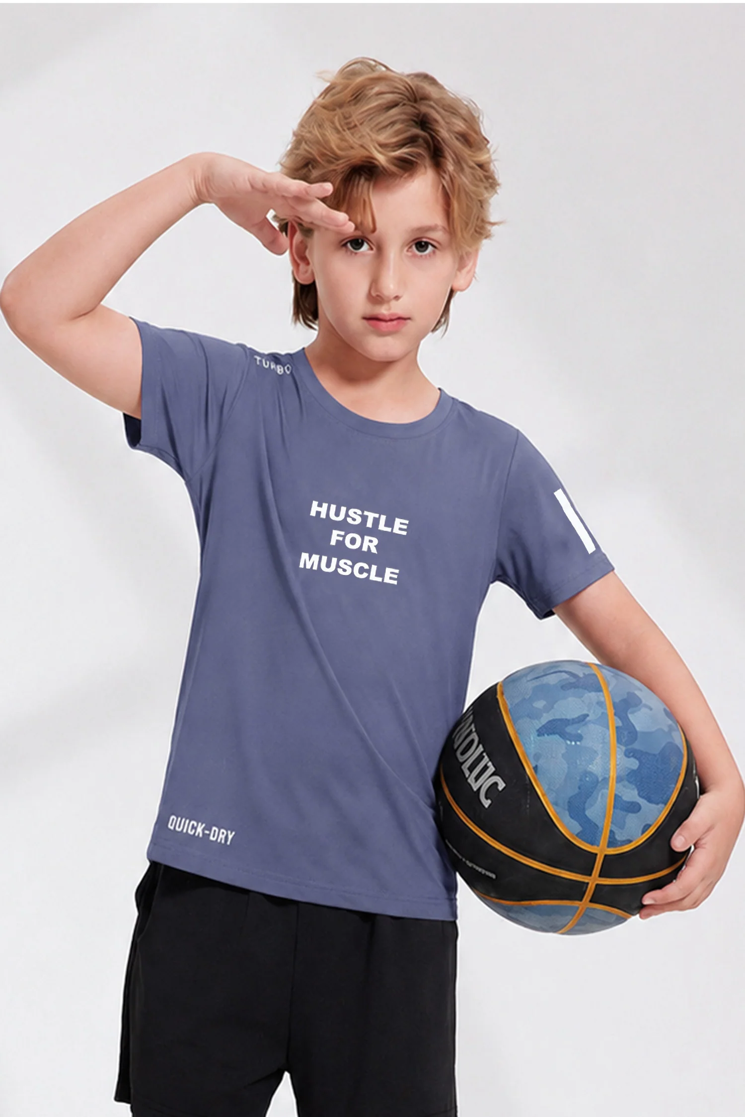 Turbo Legacy Core Performance Kid's Dry-Fit Tee - Image 7