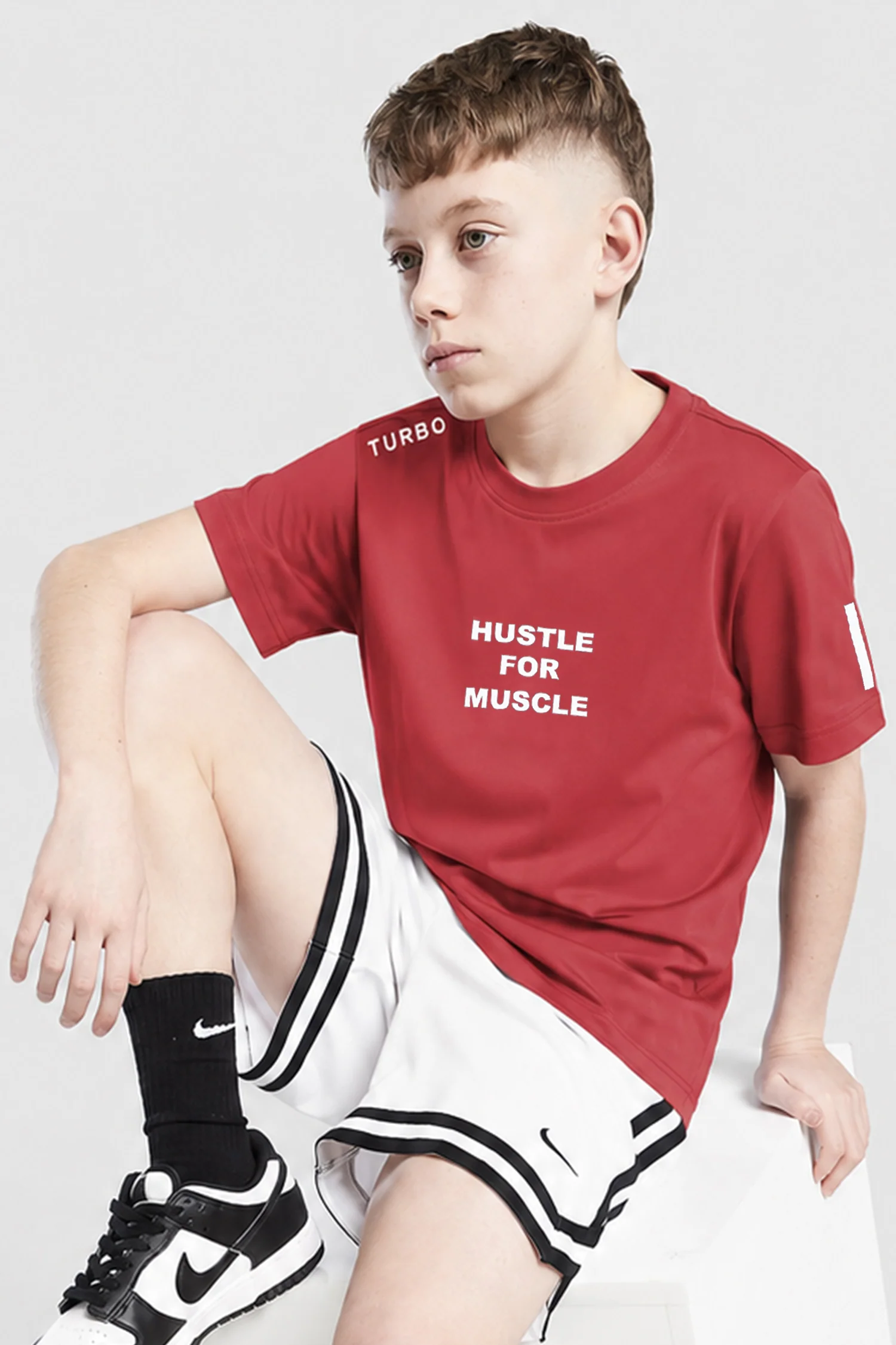 Turbo Legacy Core Performance Kid's Dry-Fit Tee - Image 9