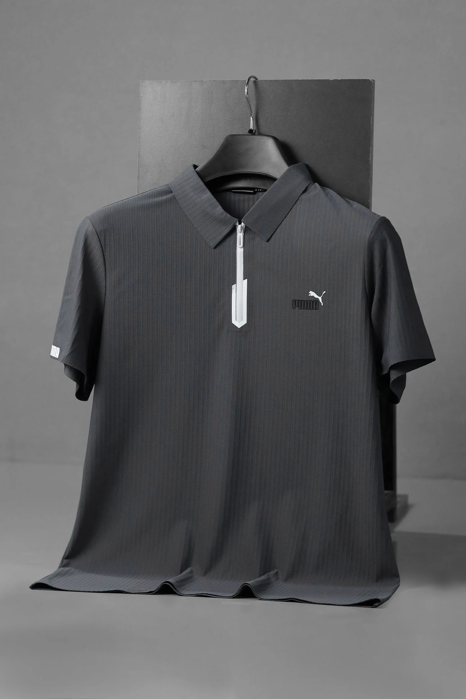 Pma distinct textured fabric Imp Dry-Fit Polo - Image 5