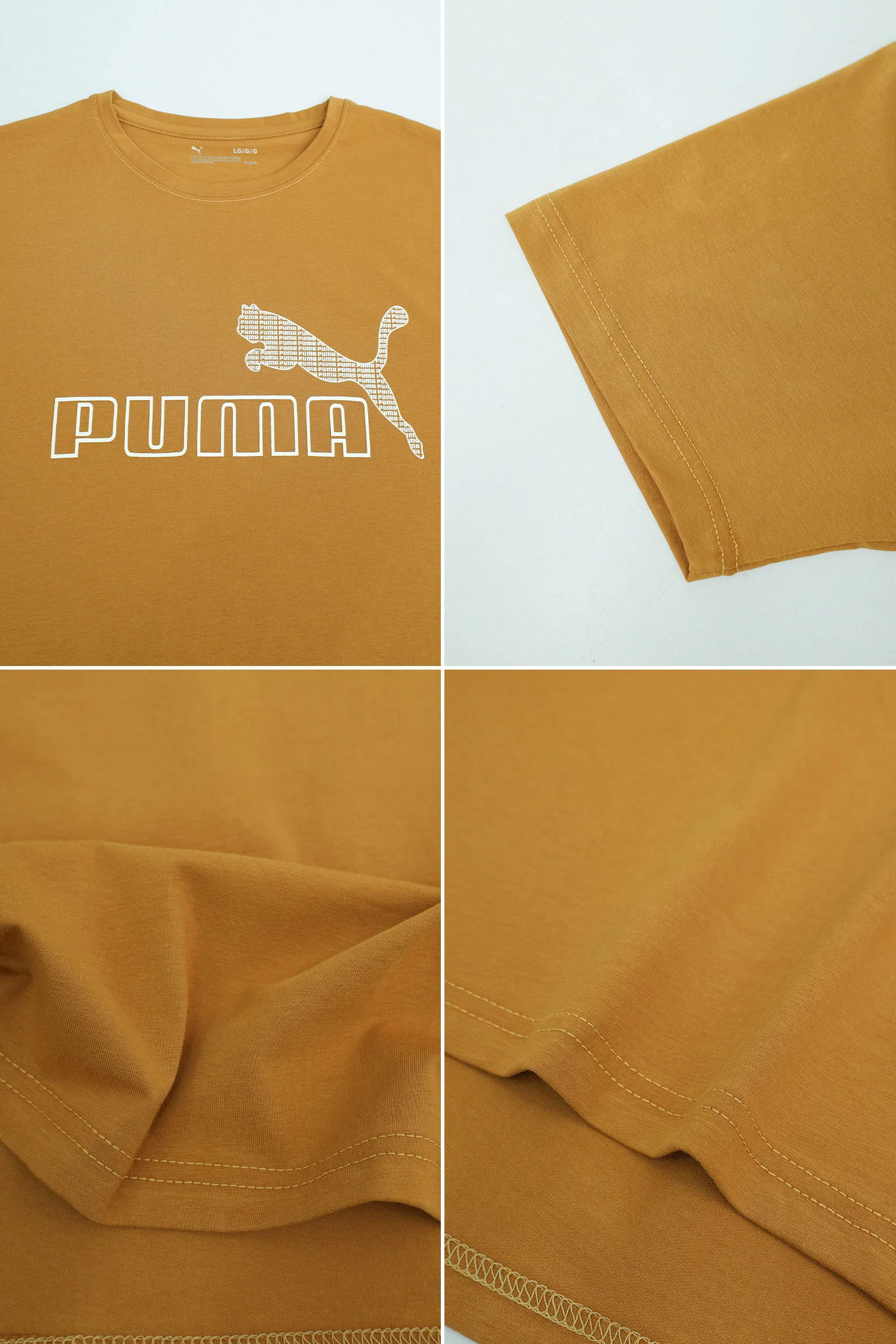 Pma Elevated Camo Essentials Men's Tee In Light Camel - Image 3