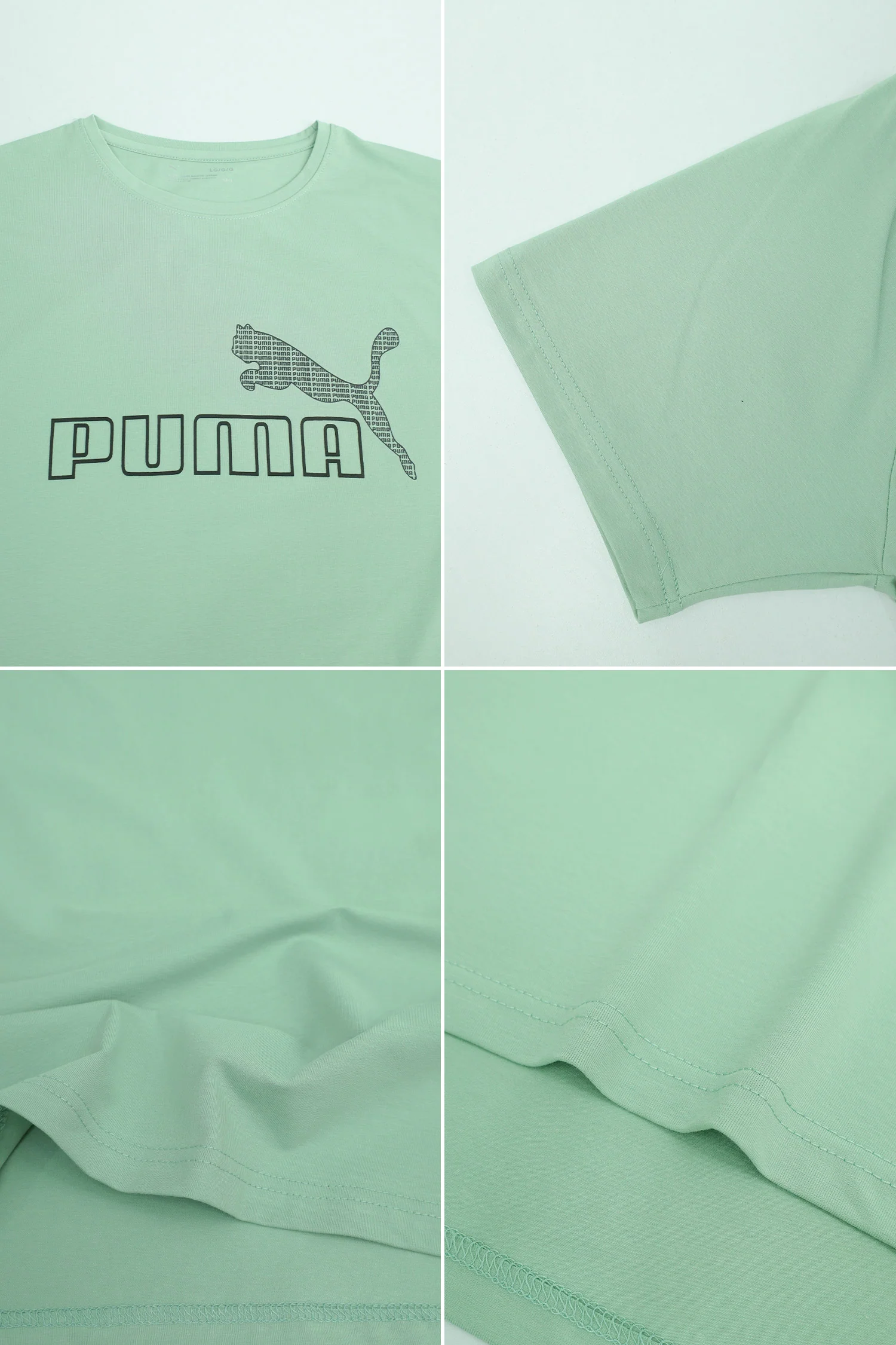 Pma Elevated Camo Essentials Men's Tee In Mint Green - Image 3