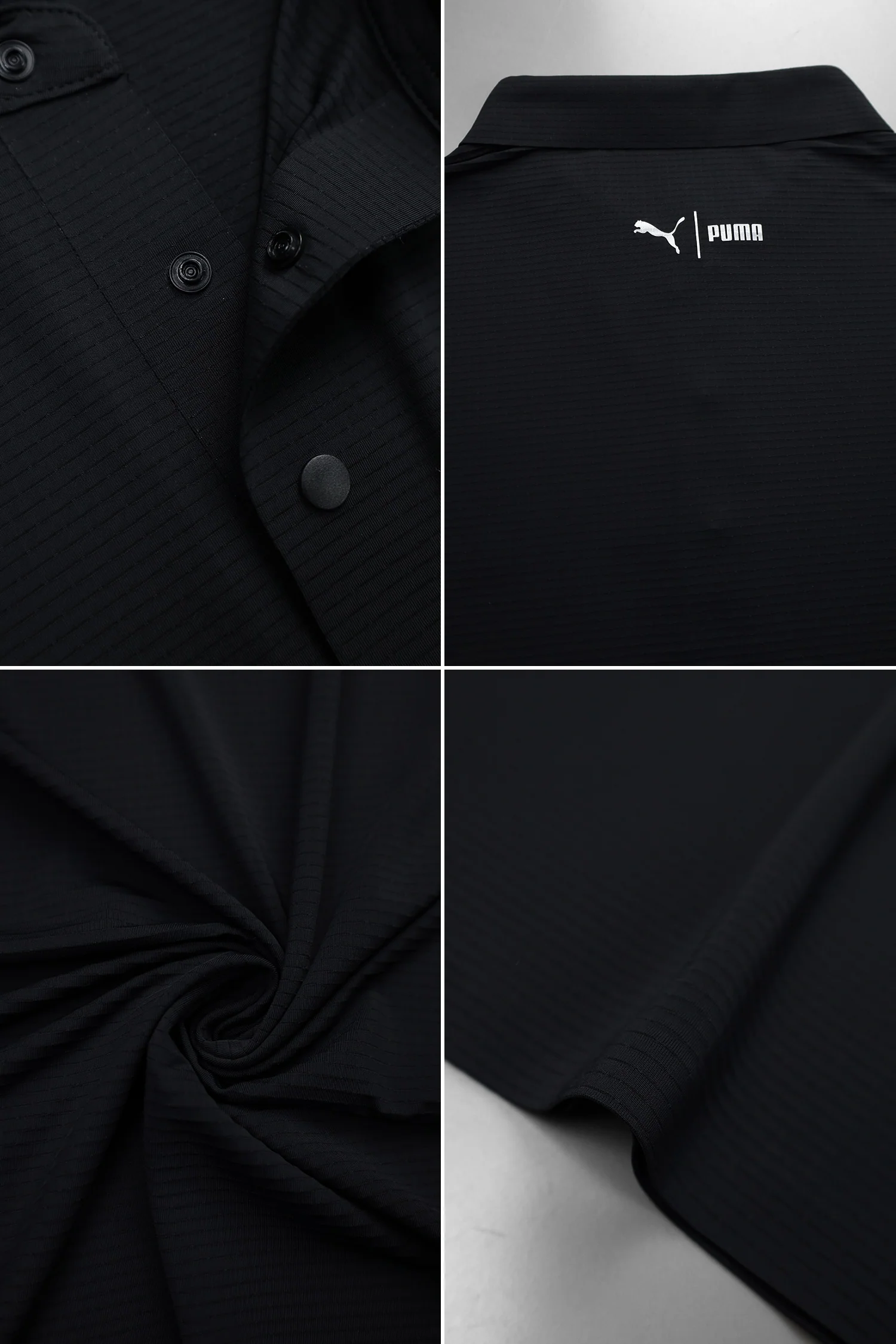 Pma Fine Ribbed Texture Dry-Fit Polo* - Image 12