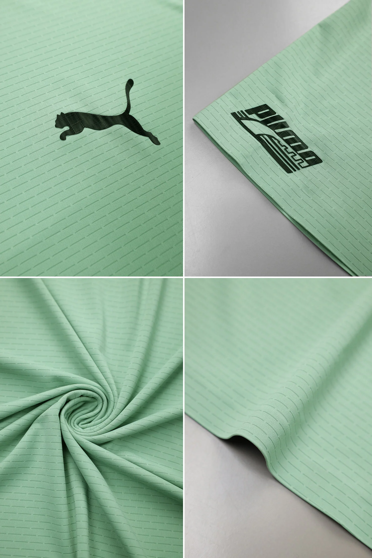 Pma Fine Ribbed Texture Dry-Fit Polo* - Image 6