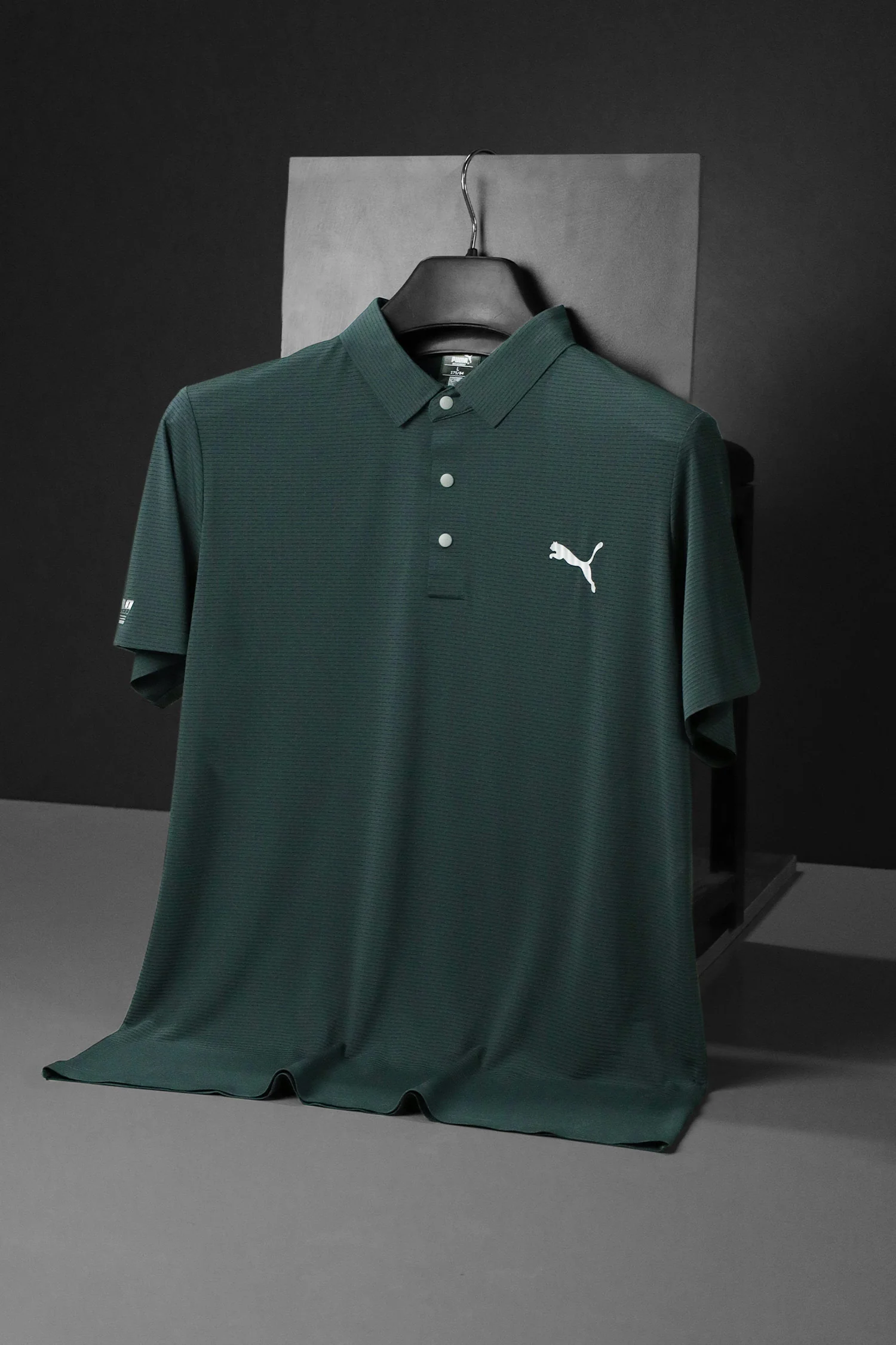 Pma Fine Ribbed Texture Dry-Fit Polo* - Image 8