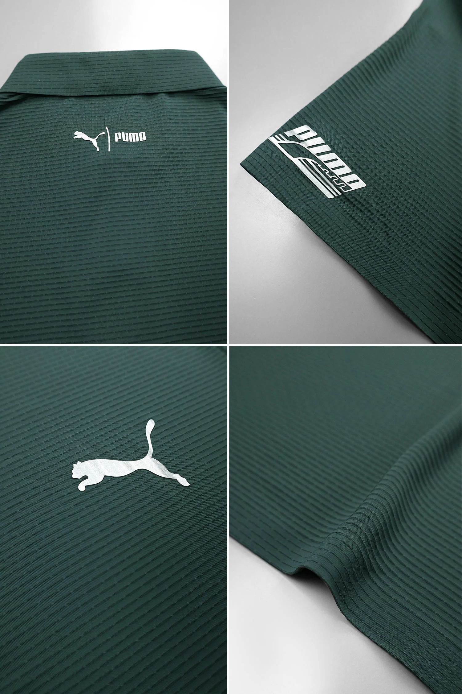 Pma Fine Ribbed Texture Dry-Fit Polo* - Image 9