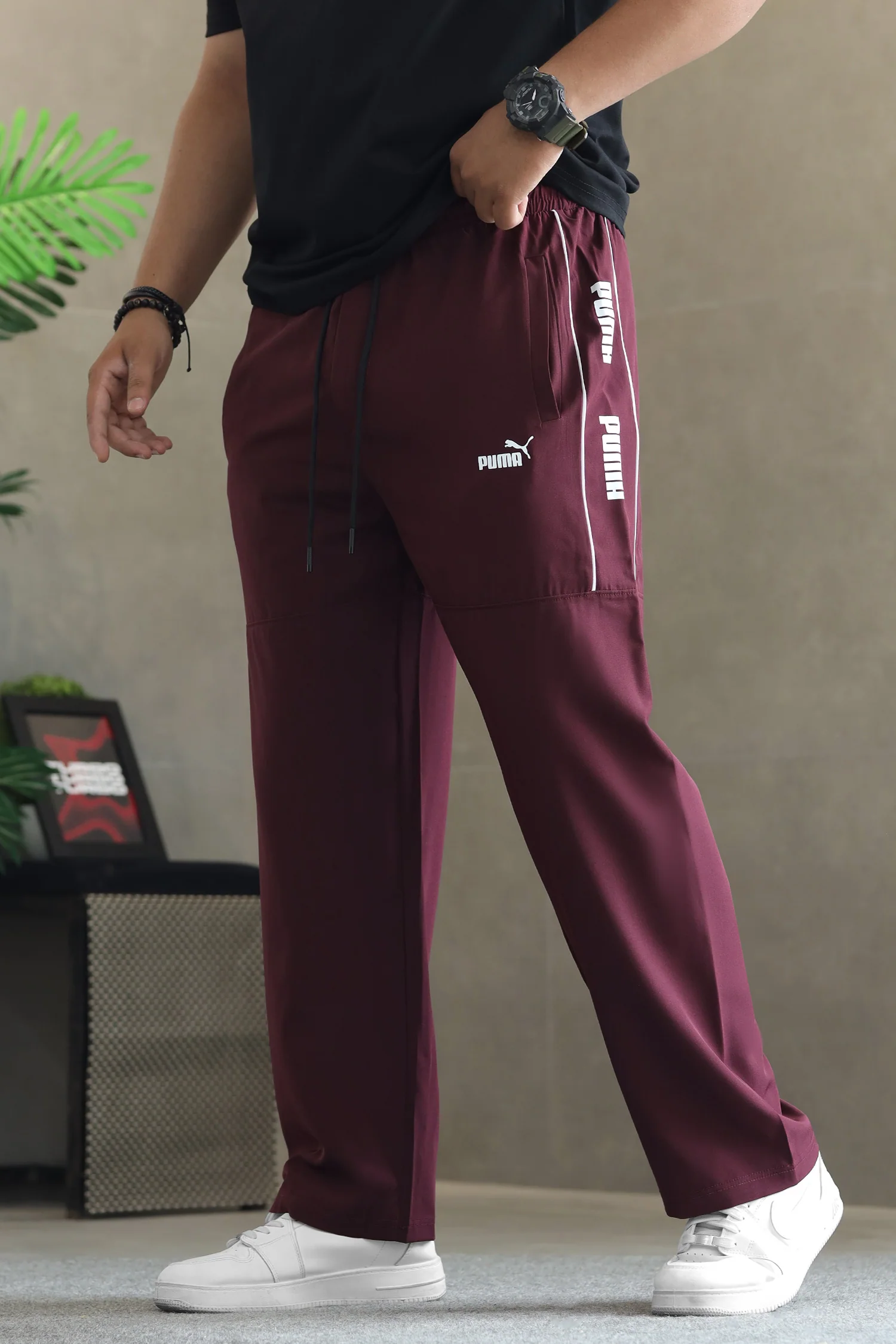 Pma Relaxed High-Waist Loose Bottom Trouser - Image 5