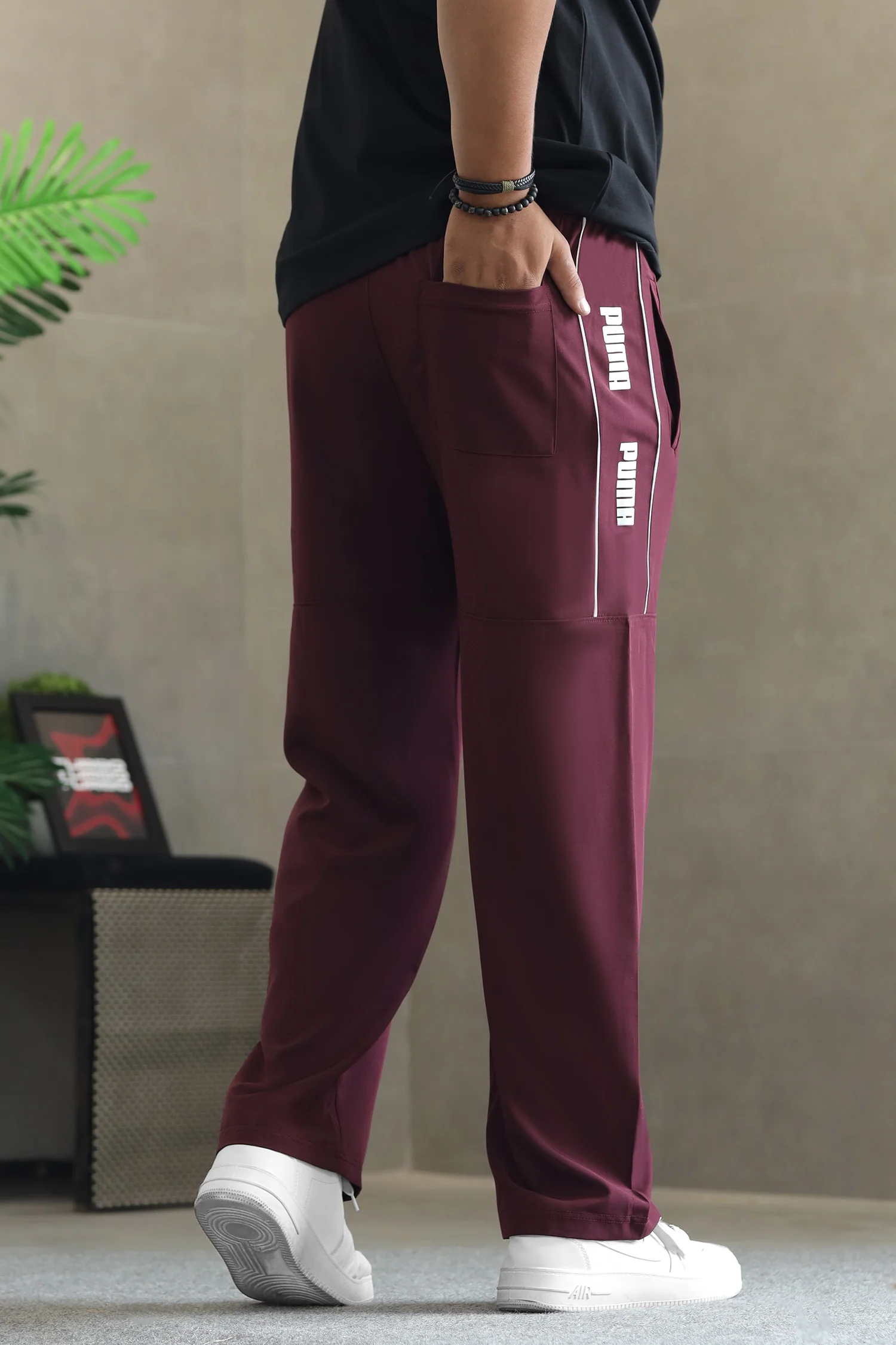 Pma Relaxed High-Waist Loose Bottom Trouser - Image 7
