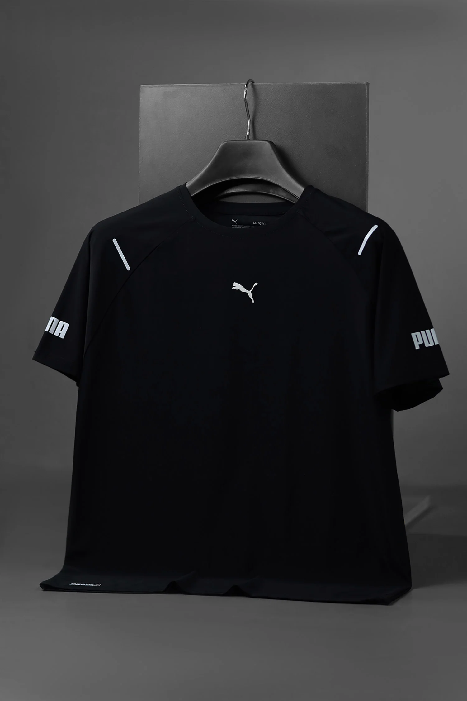 Pma Running Velocity Imp Dry-Fit Tee In Black - Image 2