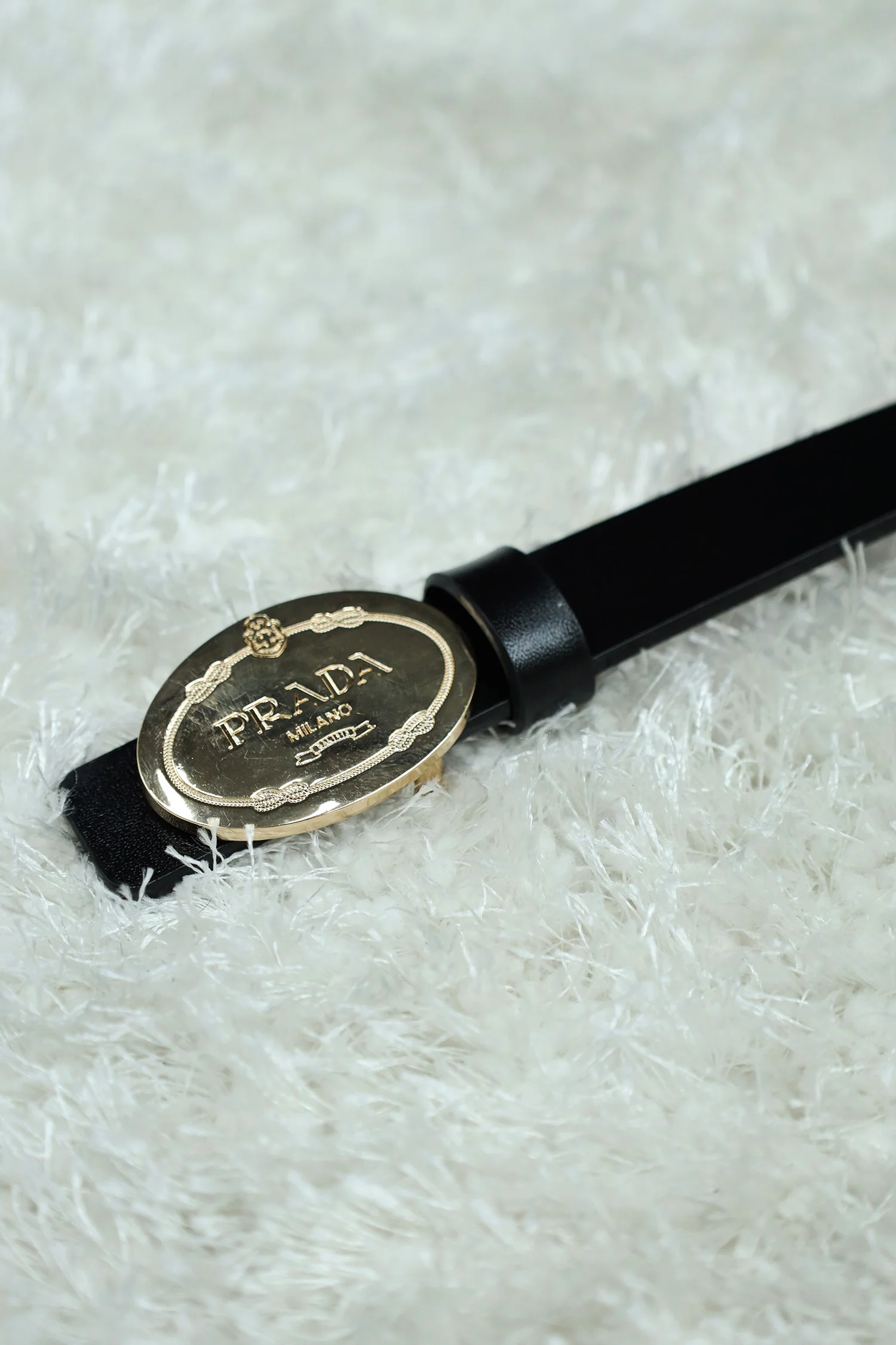 Prda Metal Alloy Automatic Buckle Branded Belt - Image 4