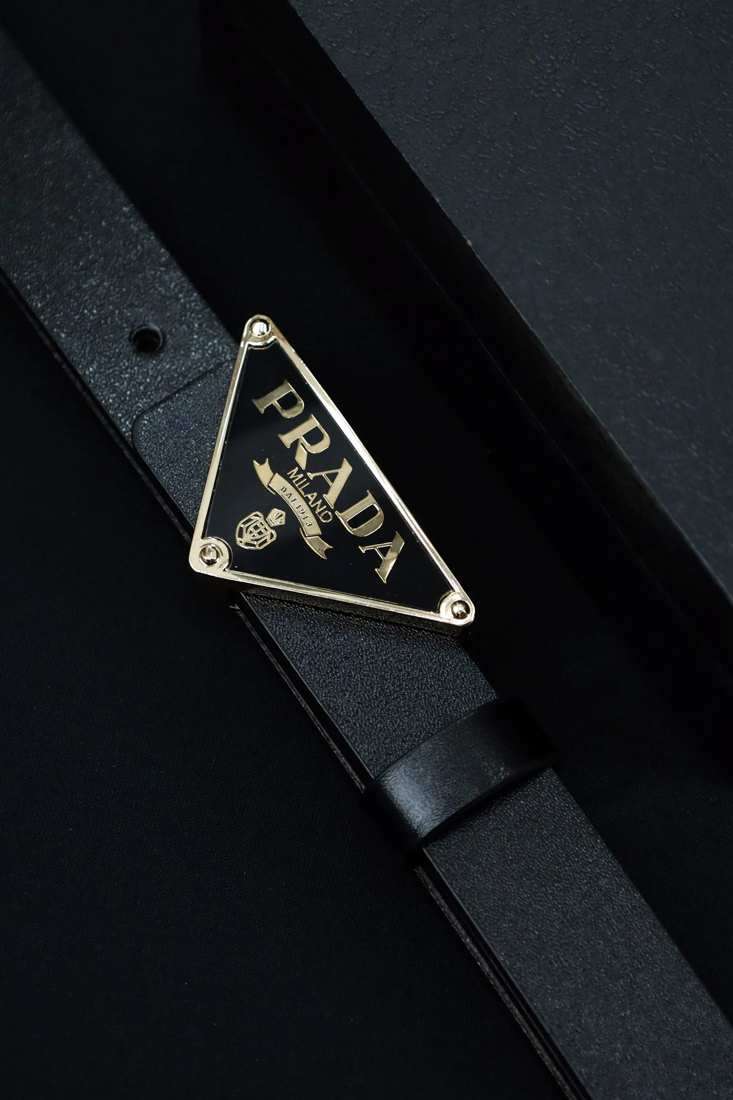 Prda Metal Alloy Automatic Buckle Branded Belt - Image 6