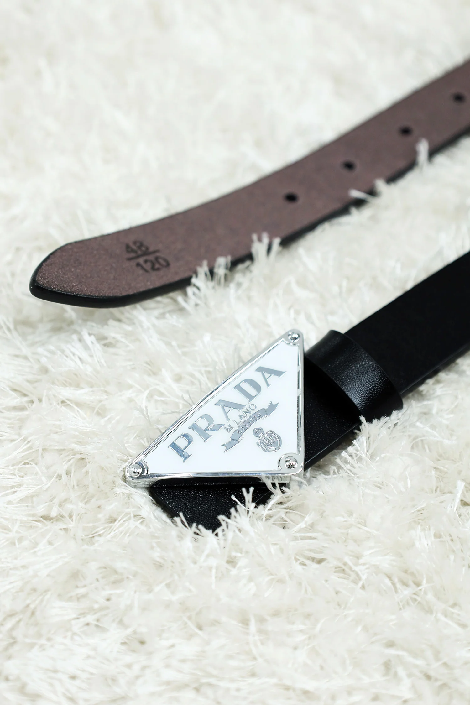 Prda Metal Alloy Automatic Buckle Branded Belt - Image 6