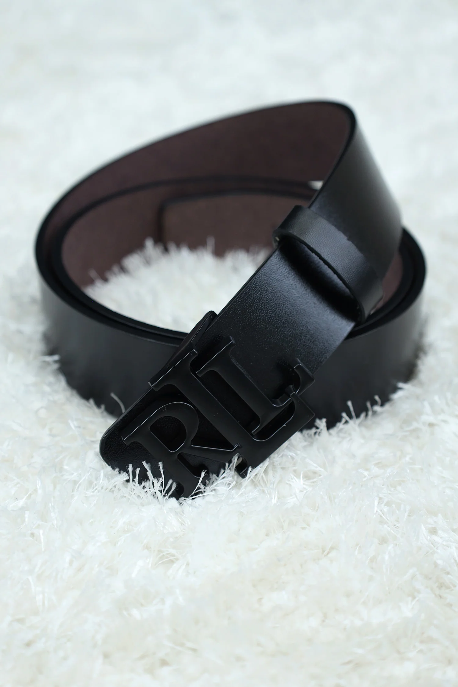 RaPH Luren Metal Alloy Automatic Buckle Branded Belt
