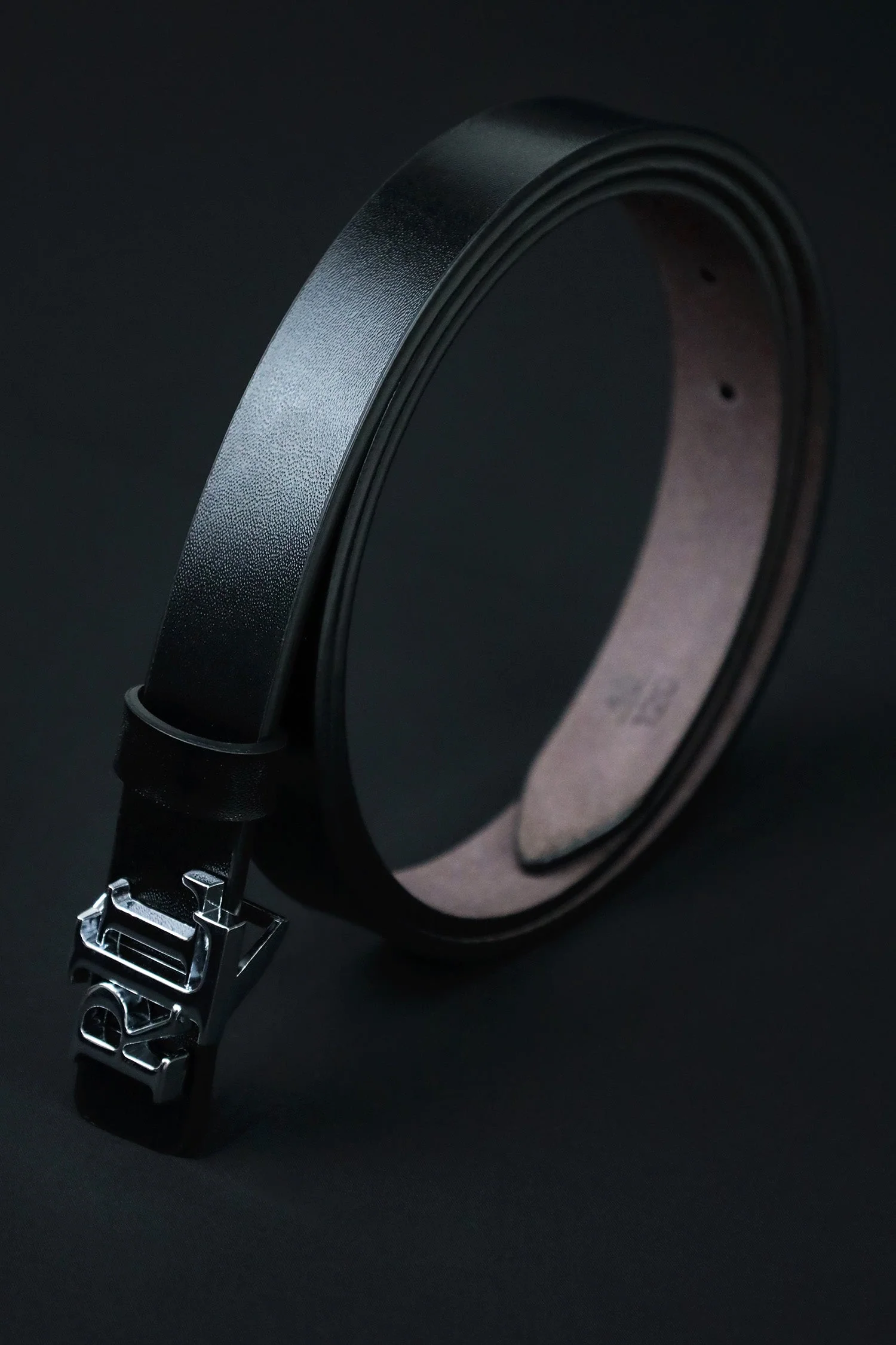 Raph Luren Metal Alloy Automatic Buckle Branded Belt - Image 6