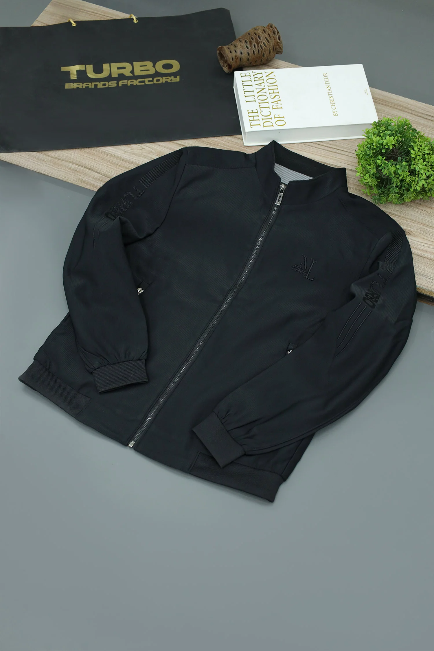 Full-Zip Bomber Imported Light Weight Jacket - Image 10