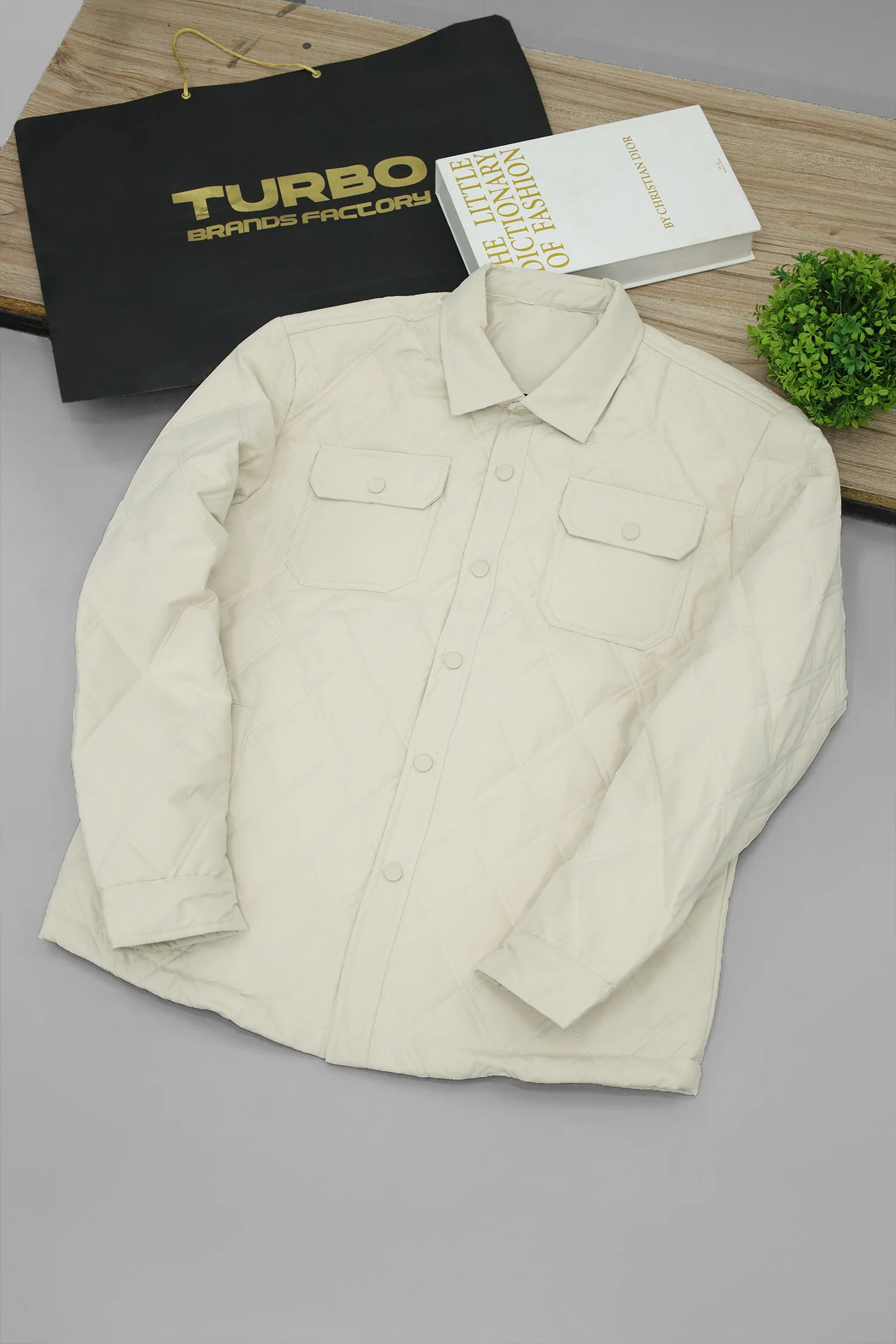 Regular Fit Self Design Imported Puffer Jacket - Image 8