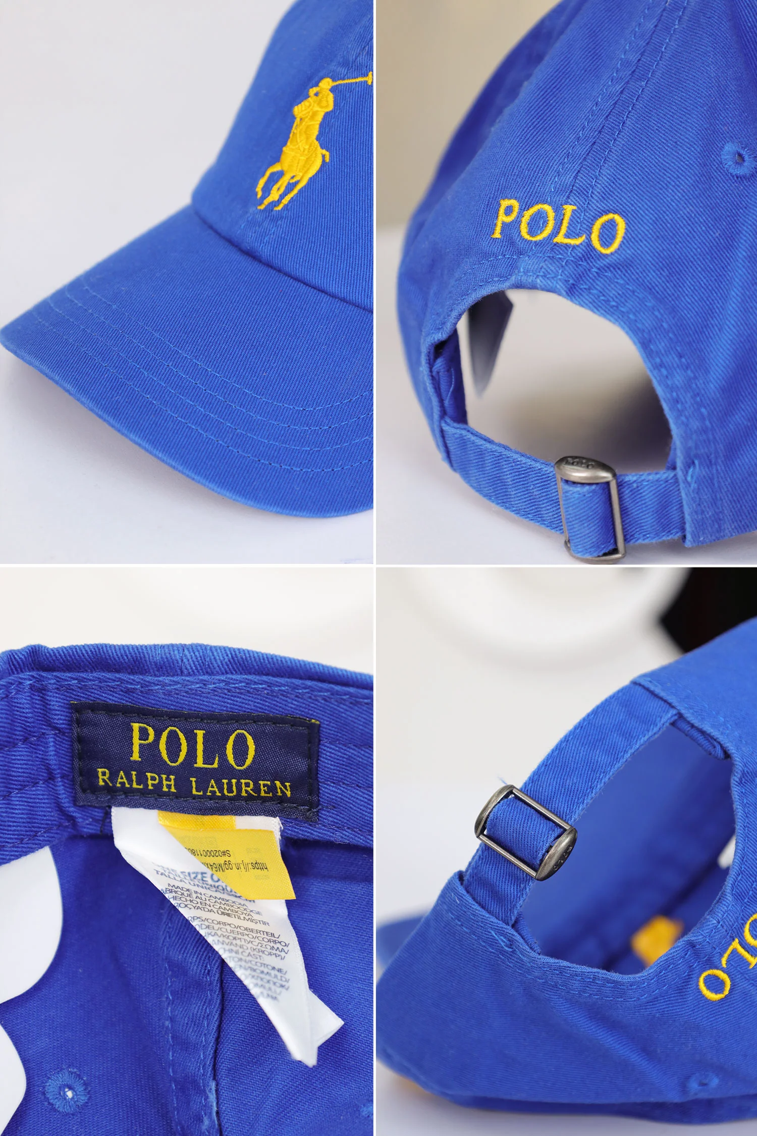 Rph Lren Polo Adjustable Baseball Imp Cotton Cap - Image 23