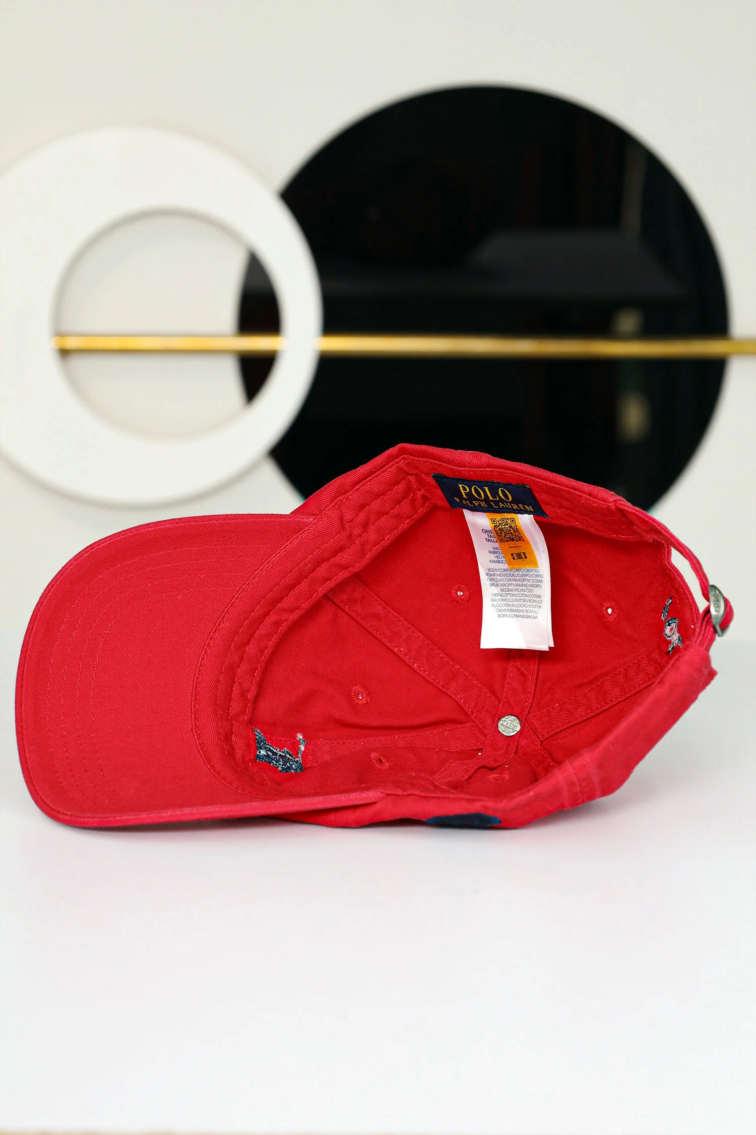 Rph Lren Polo Adjustable Baseball Imp Cotton Cap - Image 8