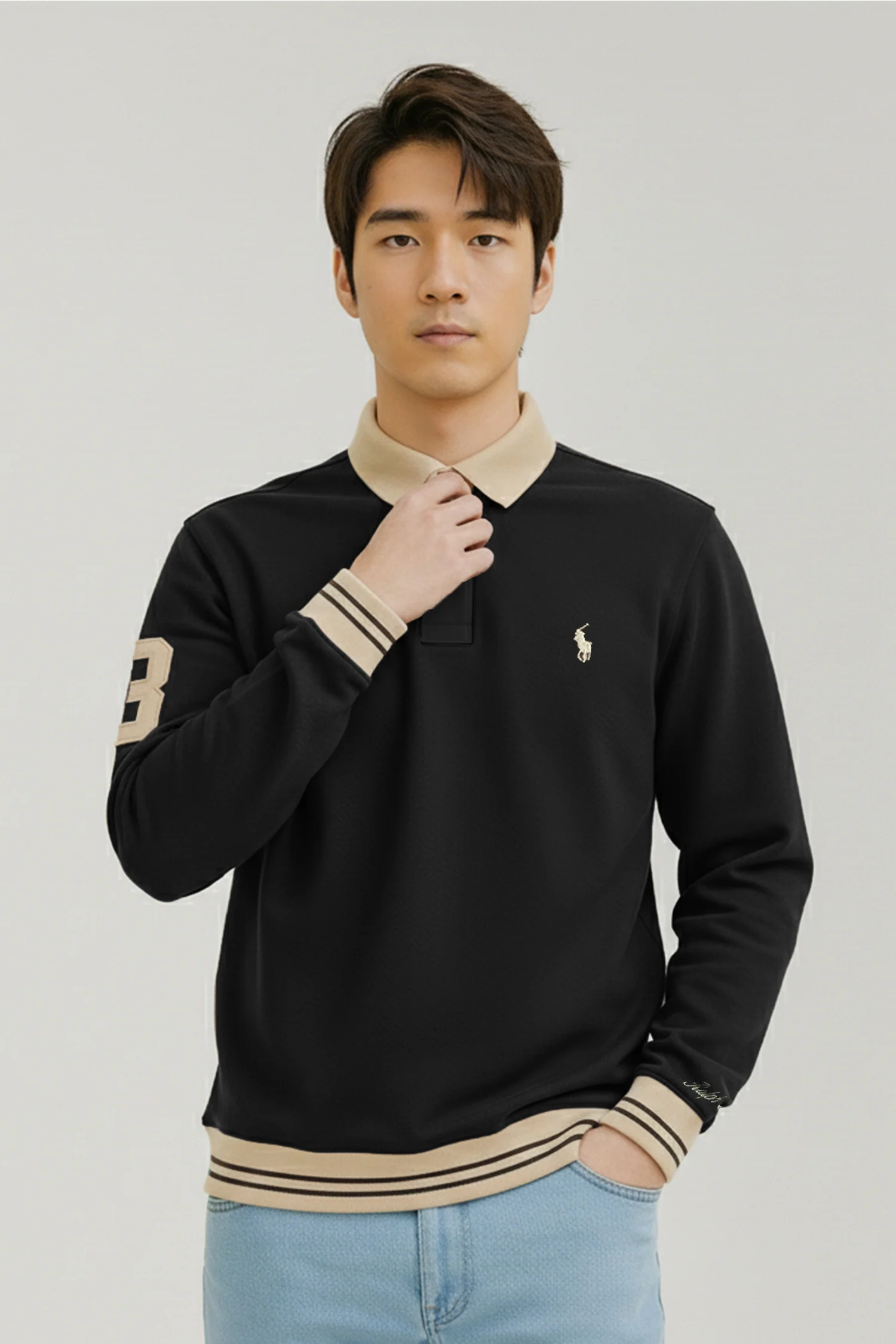 Rph Lren Polo Loopback Imported Men's Sweatshirt - Image 5