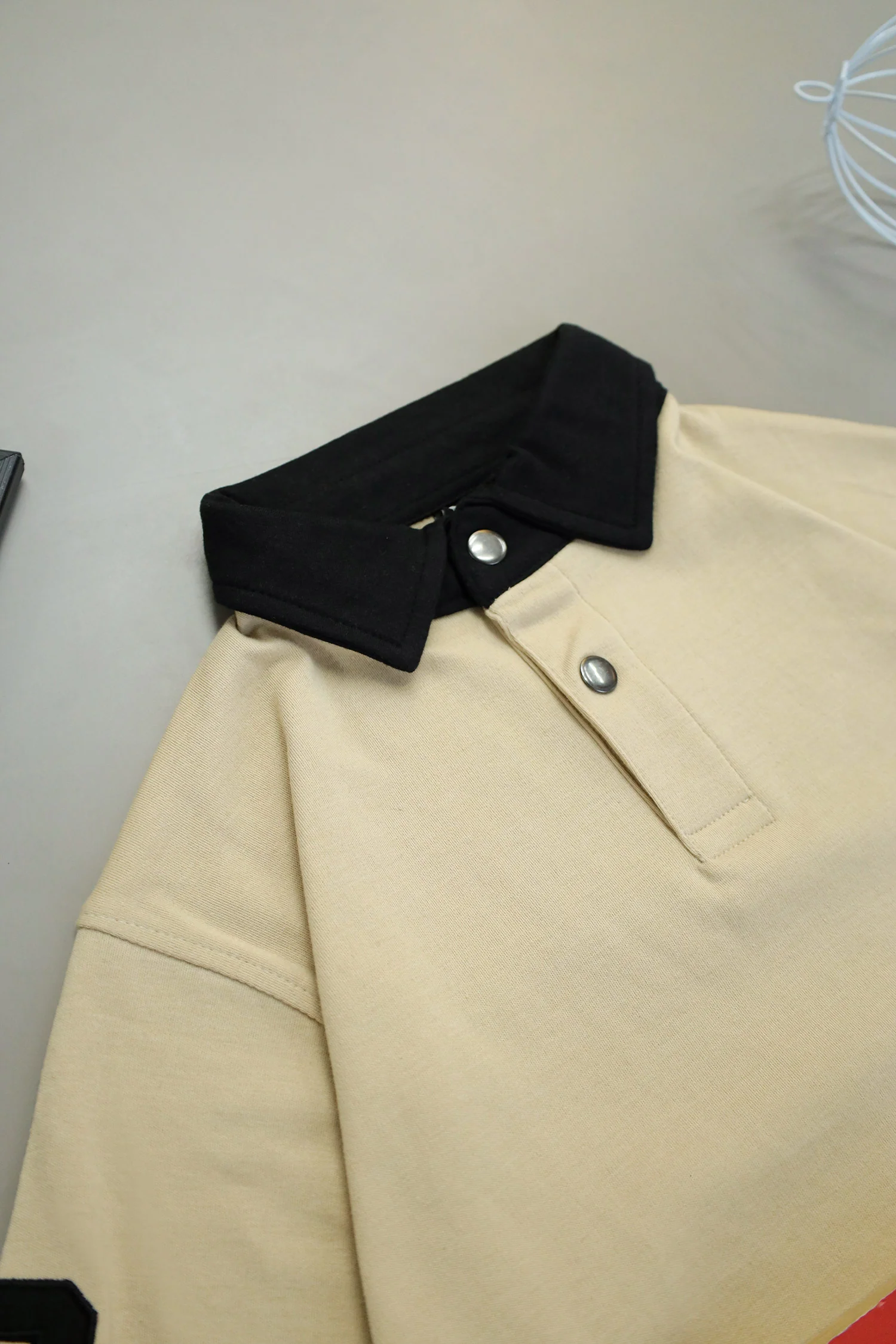 Rph Lren Polo Loopback Imported Men's Sweatshirt In Skin - Image 3