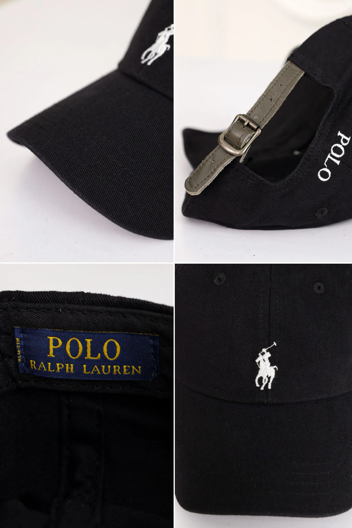 Rph Lren Polo Striped Oxford Imp Shamery Cotton Cap - Image 13