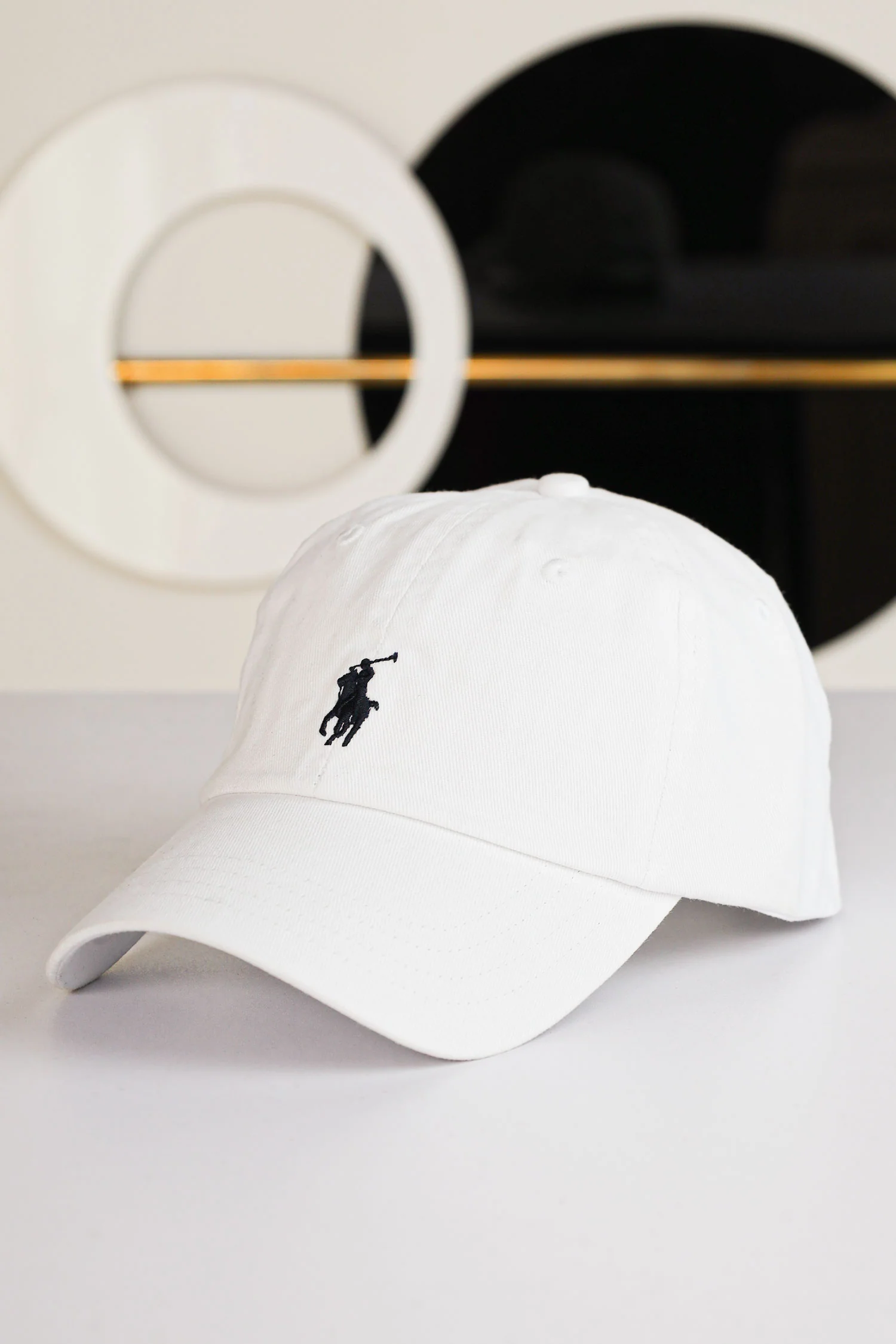 Rph Lren Polo Striped Oxford Imp Shamery Cotton Cap - Image 16