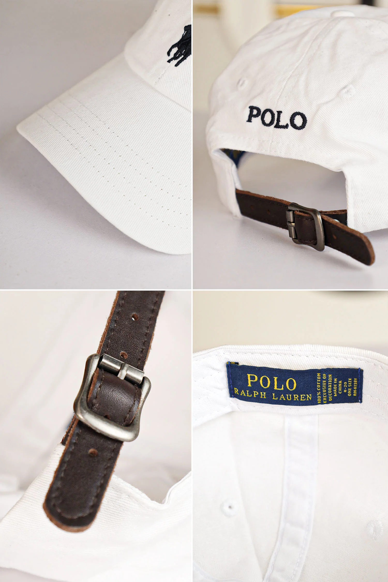 Rph Lren Polo Striped Oxford Imp Shamery Cotton Cap - Image 18