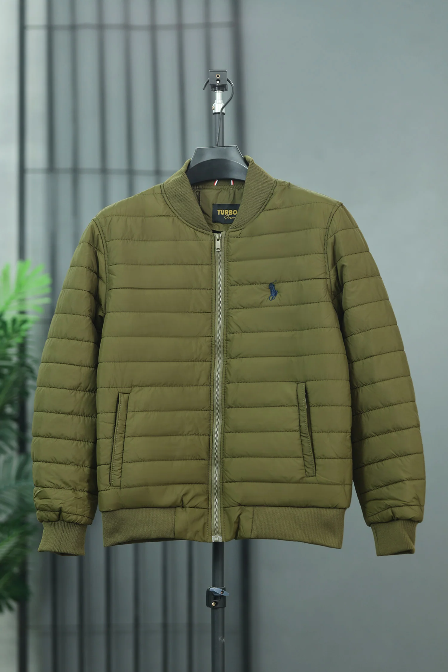 Rph Lren PoloBest Padded Men's Imported Puffer Jacket In Olive Green