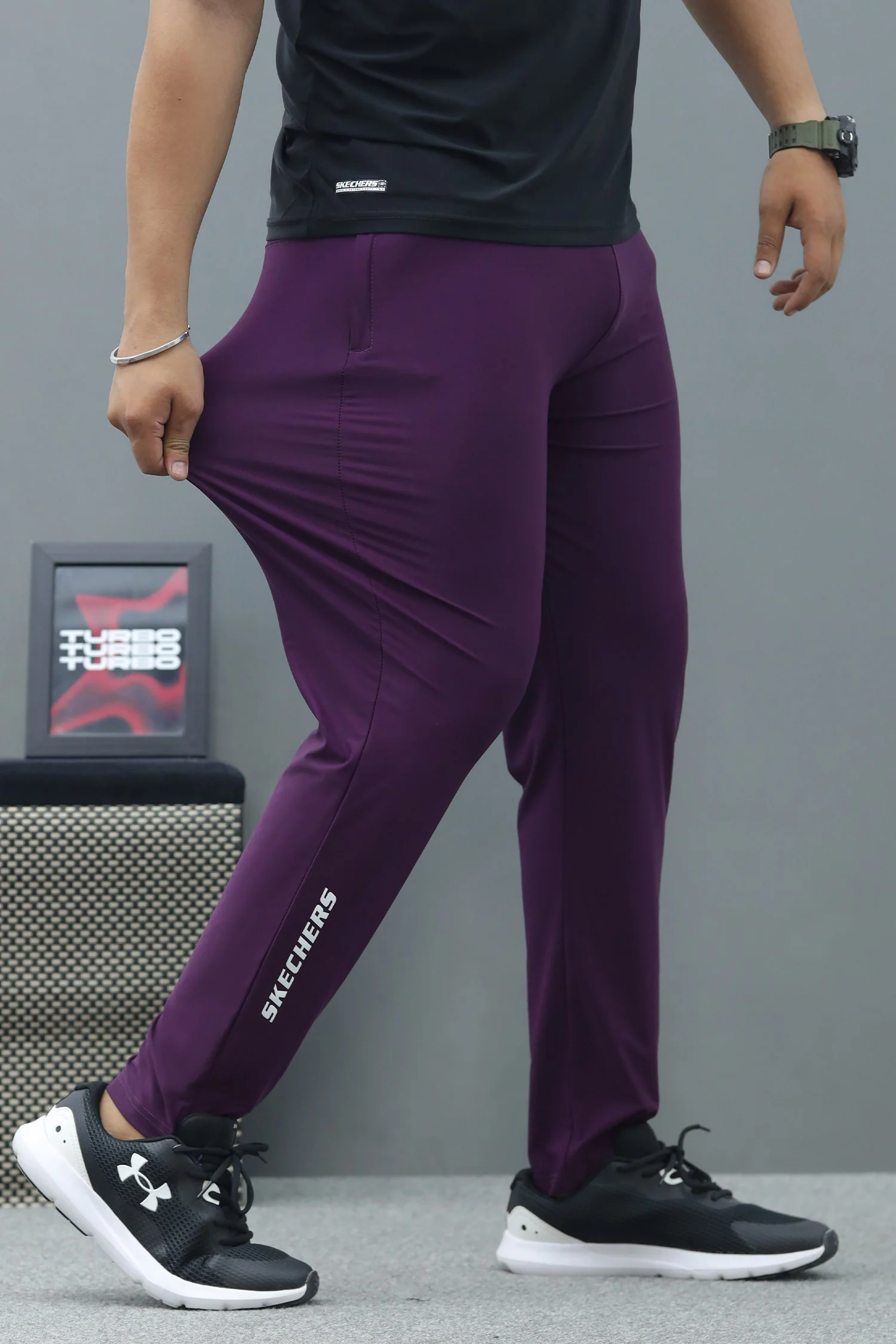 Skchrs On Active Gymwear Men's Imp Dry-fit Trouser - Image 2