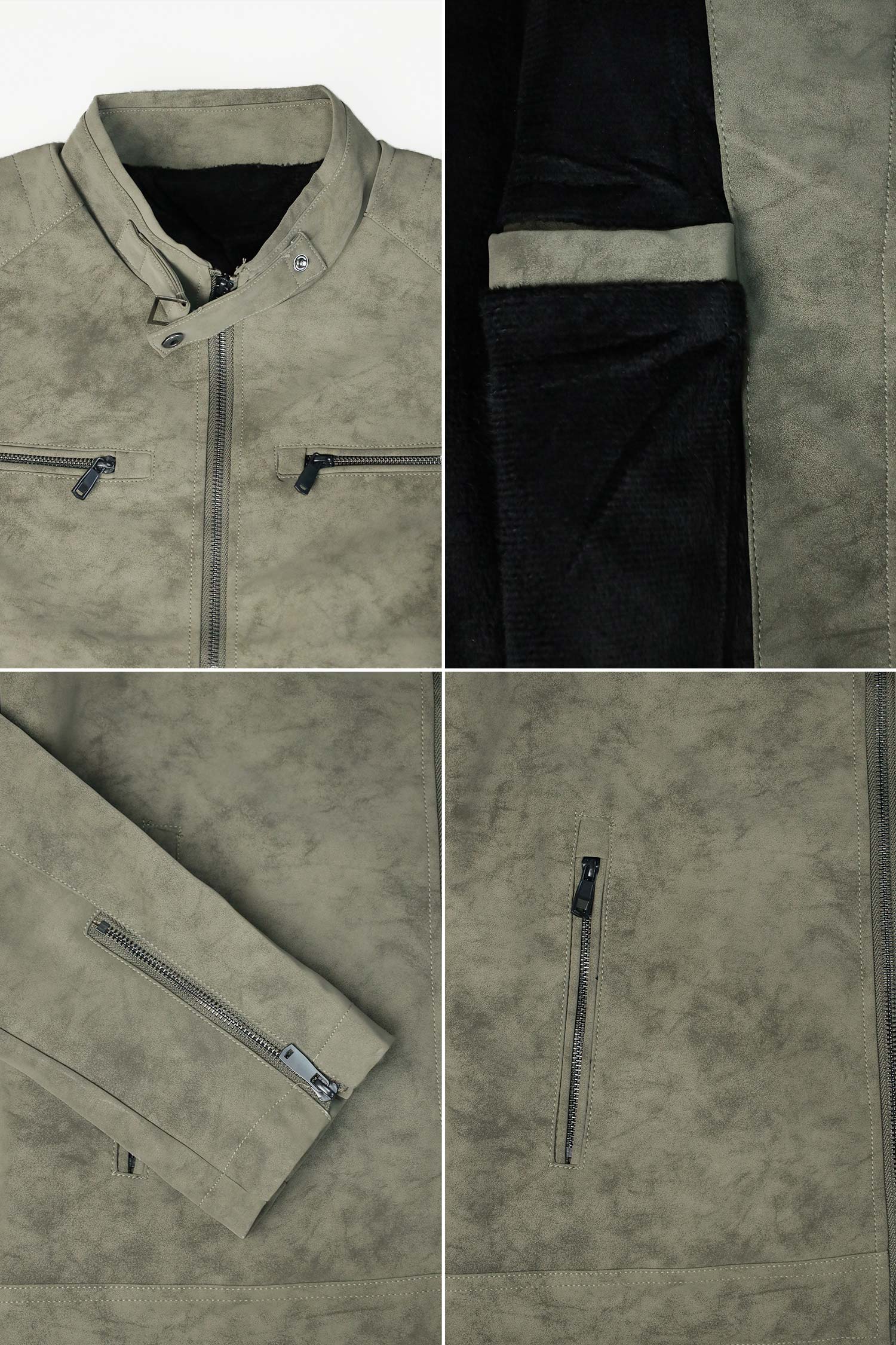 Springfield Suede Leather Jacket - Image 3