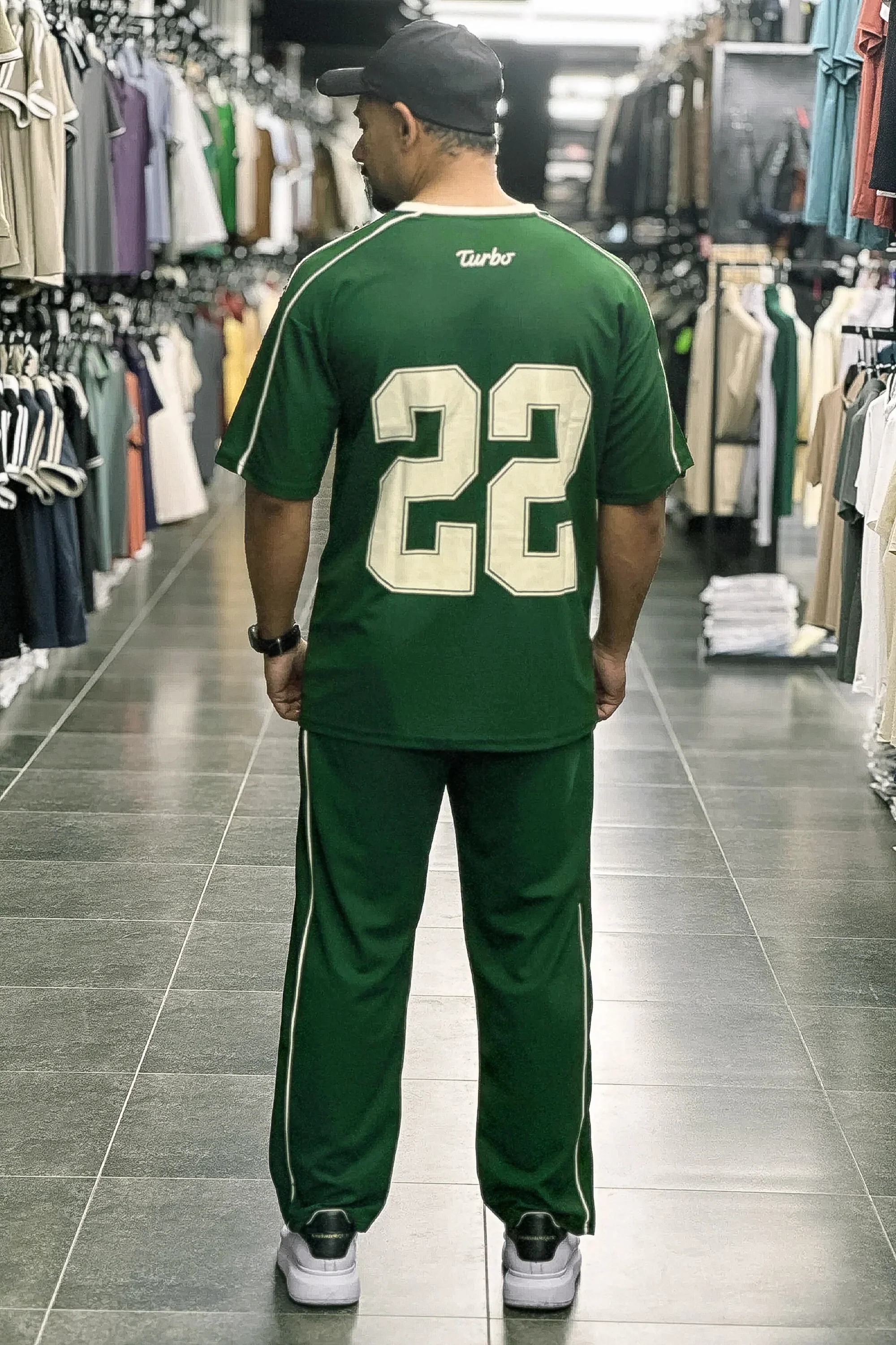 Turbo 22 Piping Detail Men's Tracksuit* - Image 3