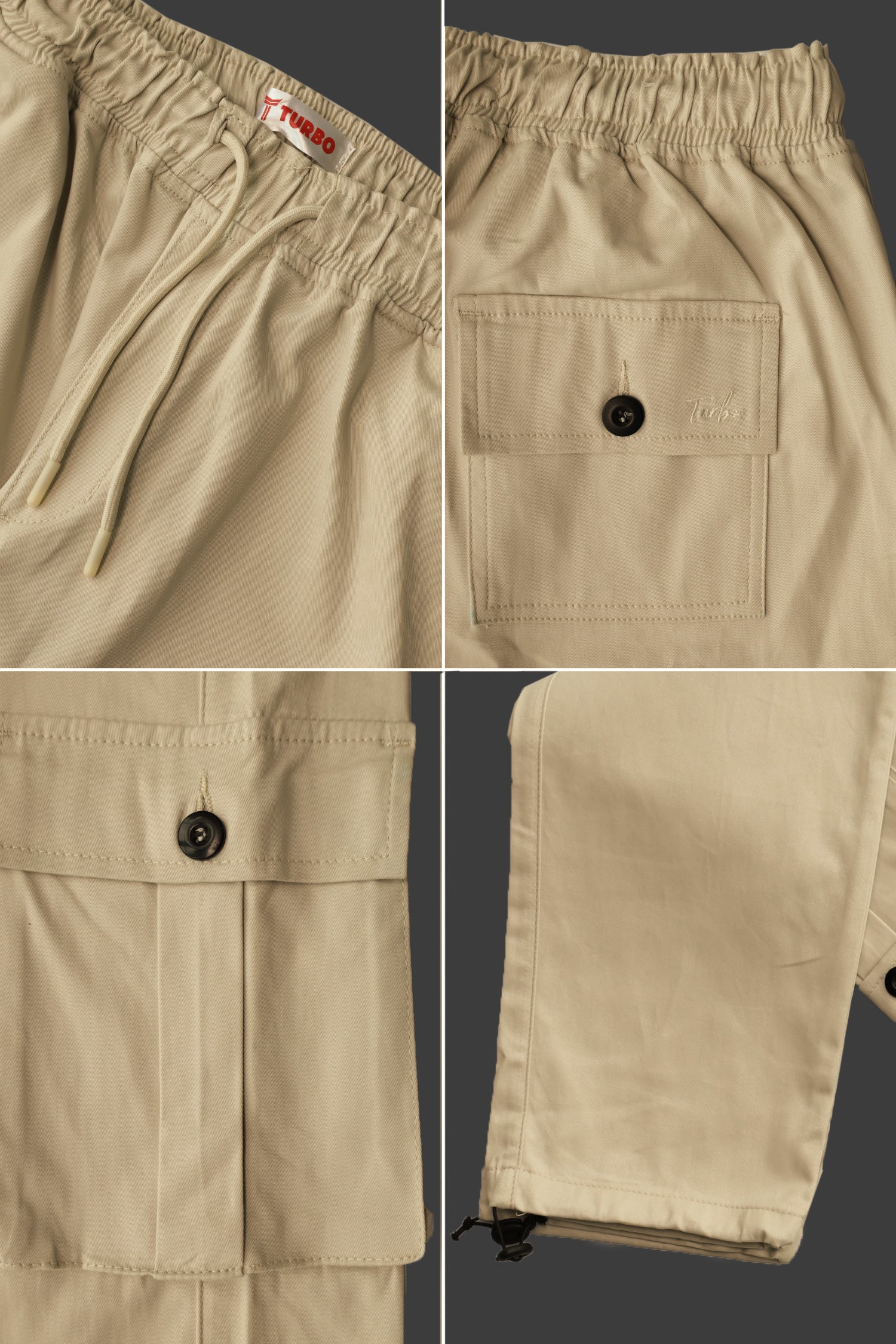 Turbo's 6 Pockets Cargo Trouser - Image 35