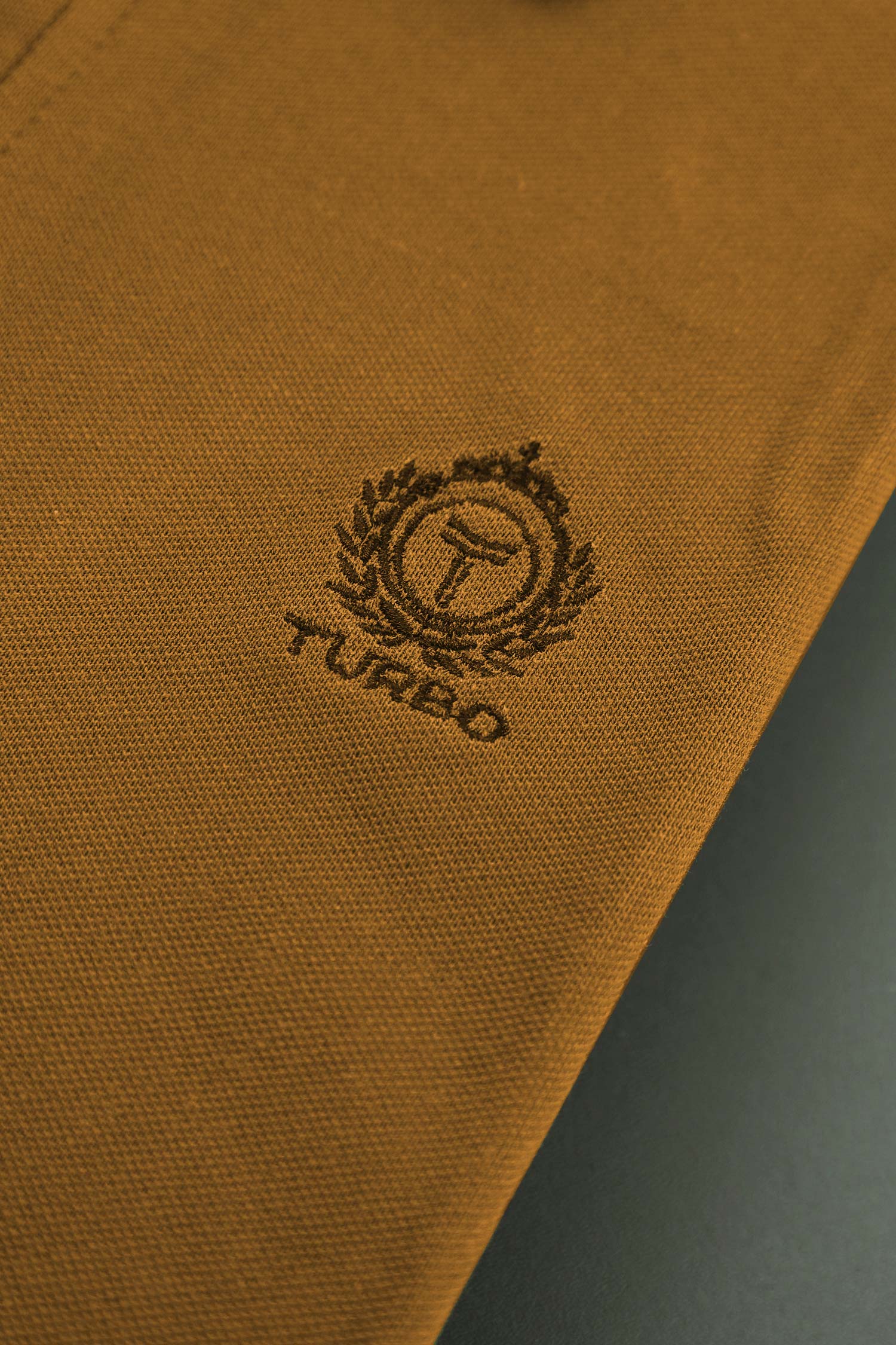 Turbo Abstract Zip Collar Men's Polo Shirt - Image 12