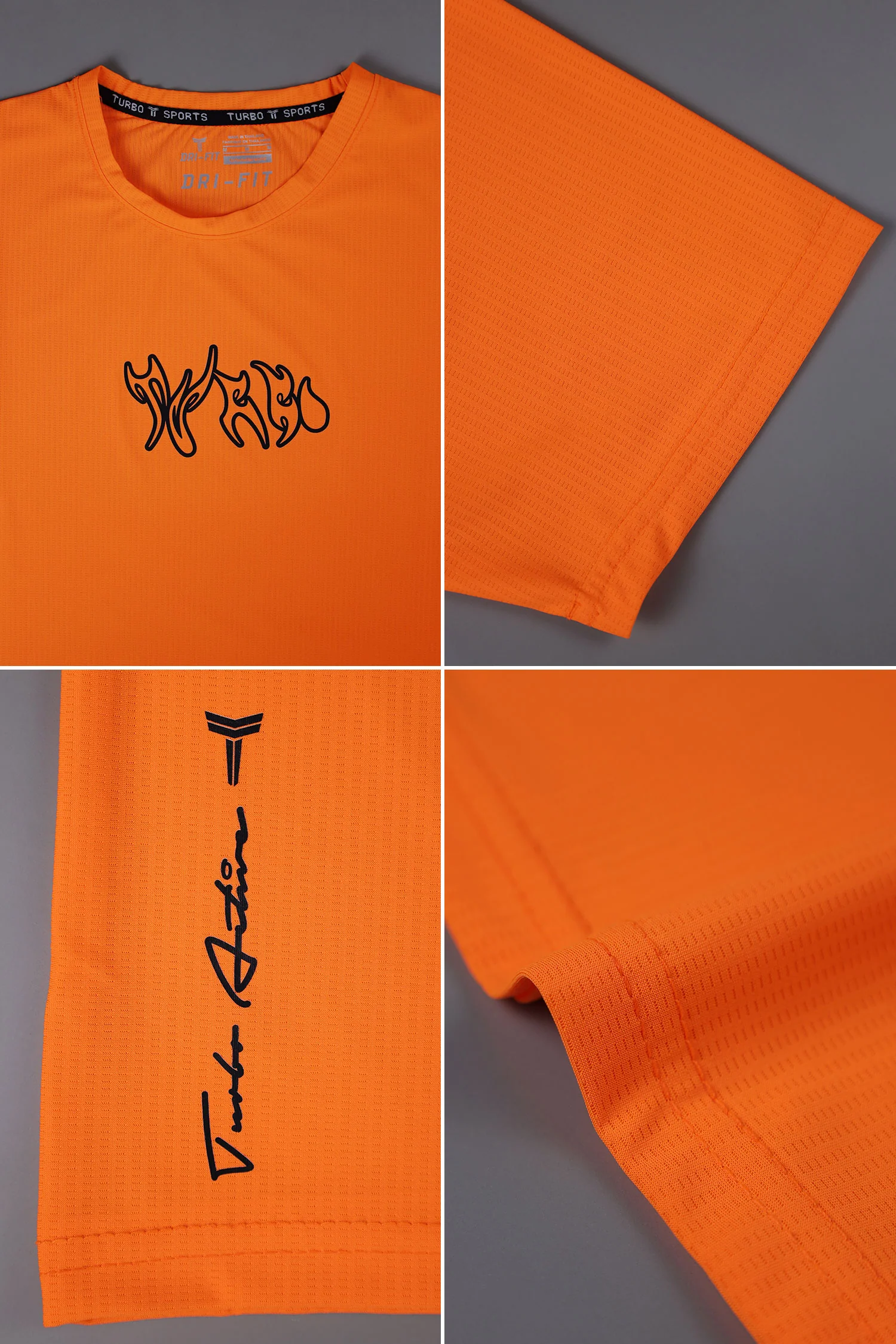 Turbo 'Action-Ready' Graphic Mesh Dry-Fit Tee - Image 7