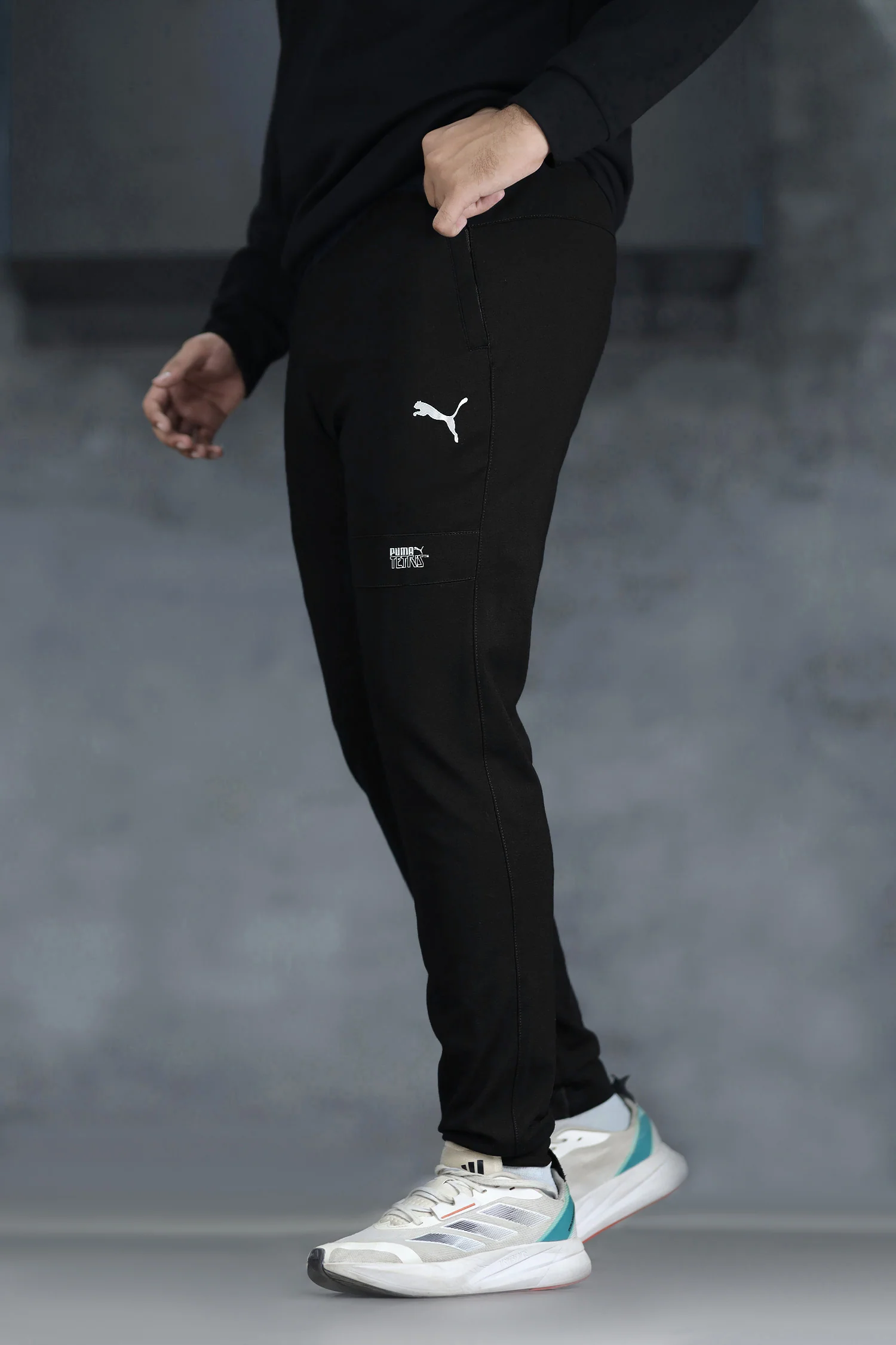 Pma Tapered Knit Grip Bottom Slim-Fit Trouser - Image 10