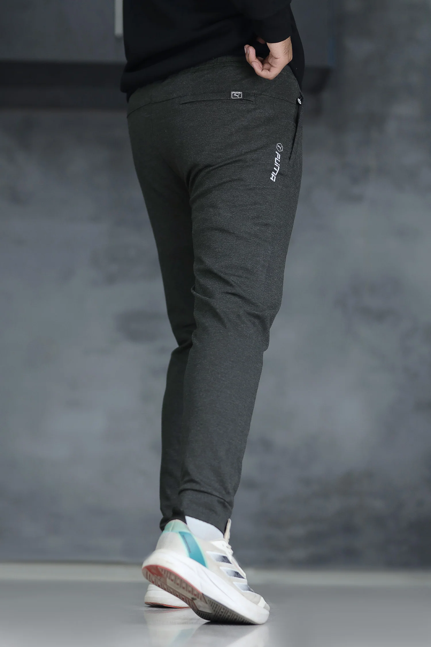 Pma Tapered Knit Grip Bottom Slim-Fit Trouser - Image 3