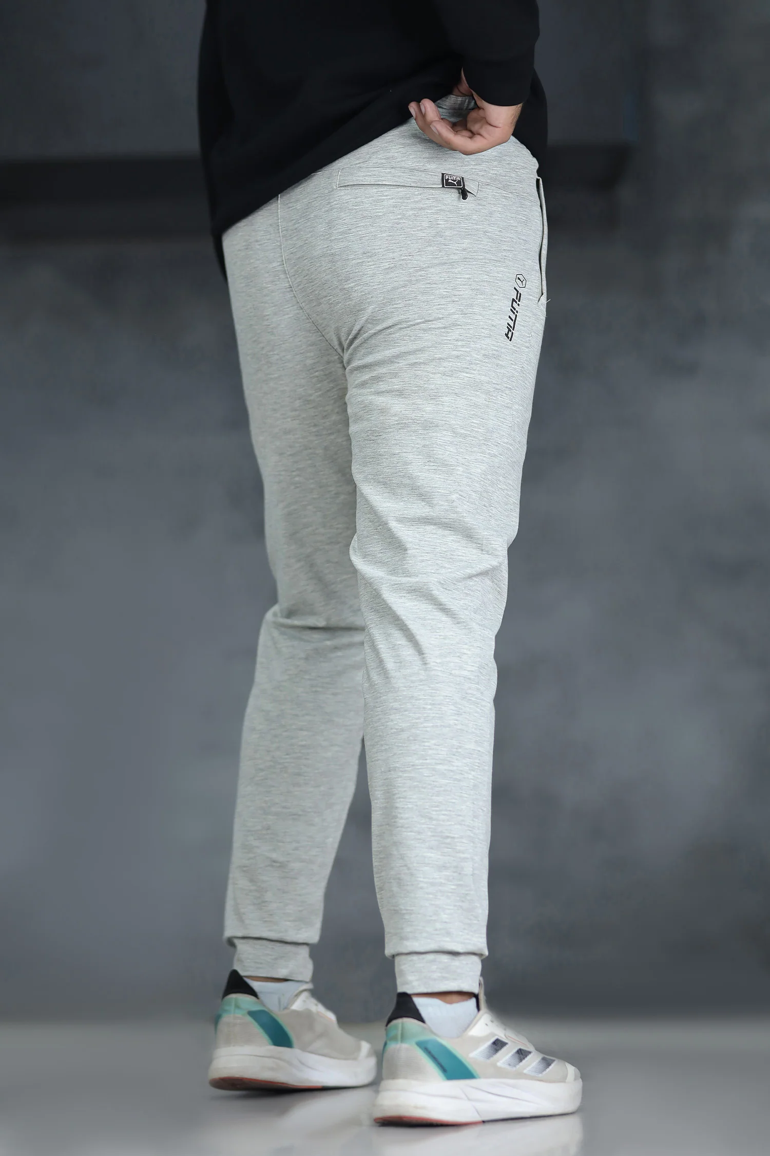 Pma Tapered Knit Grip Bottom Slim-Fit Trouser - Image 9
