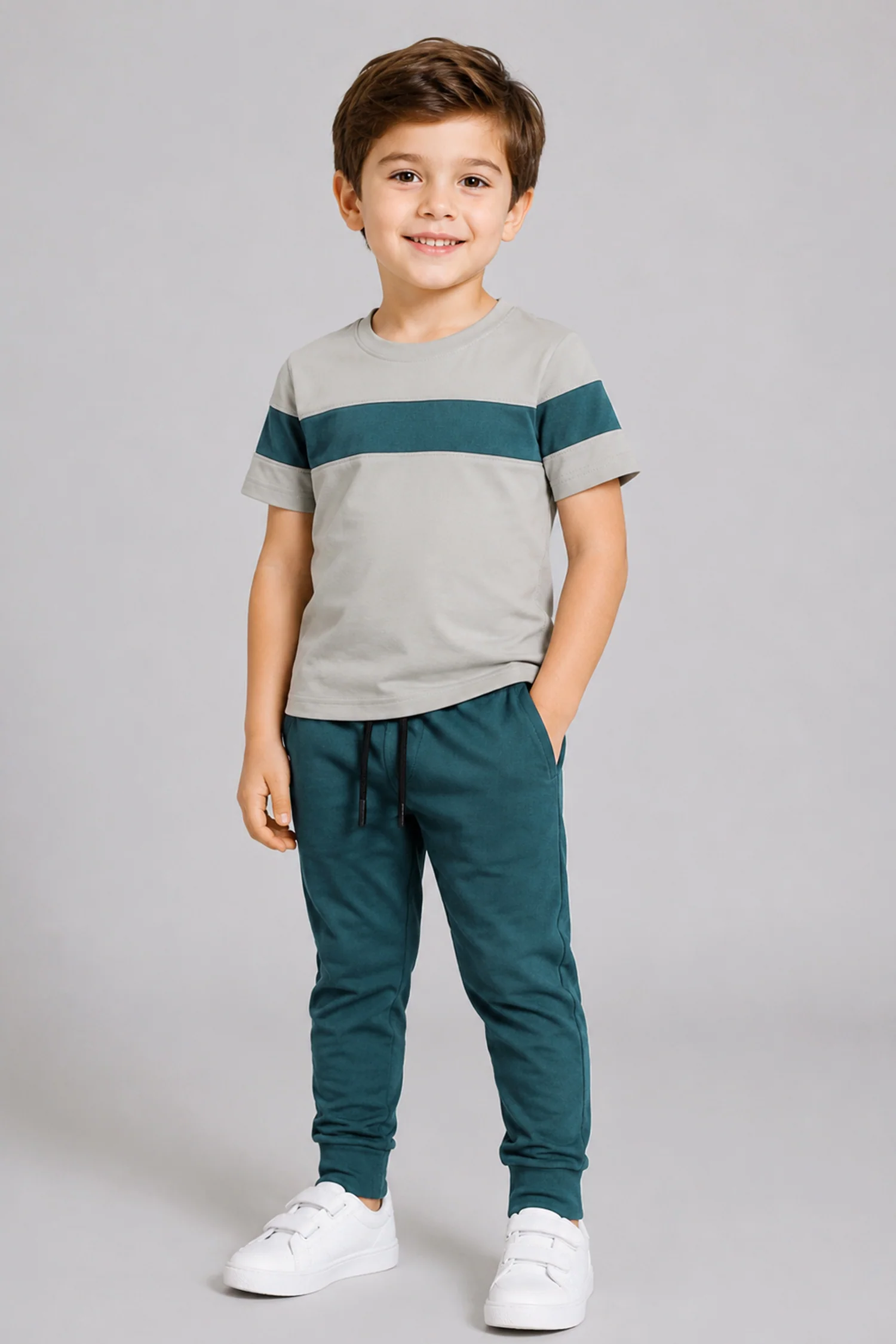 Turbo Apex Dual Tone Younger Kids Co-Ord Set - Image 4