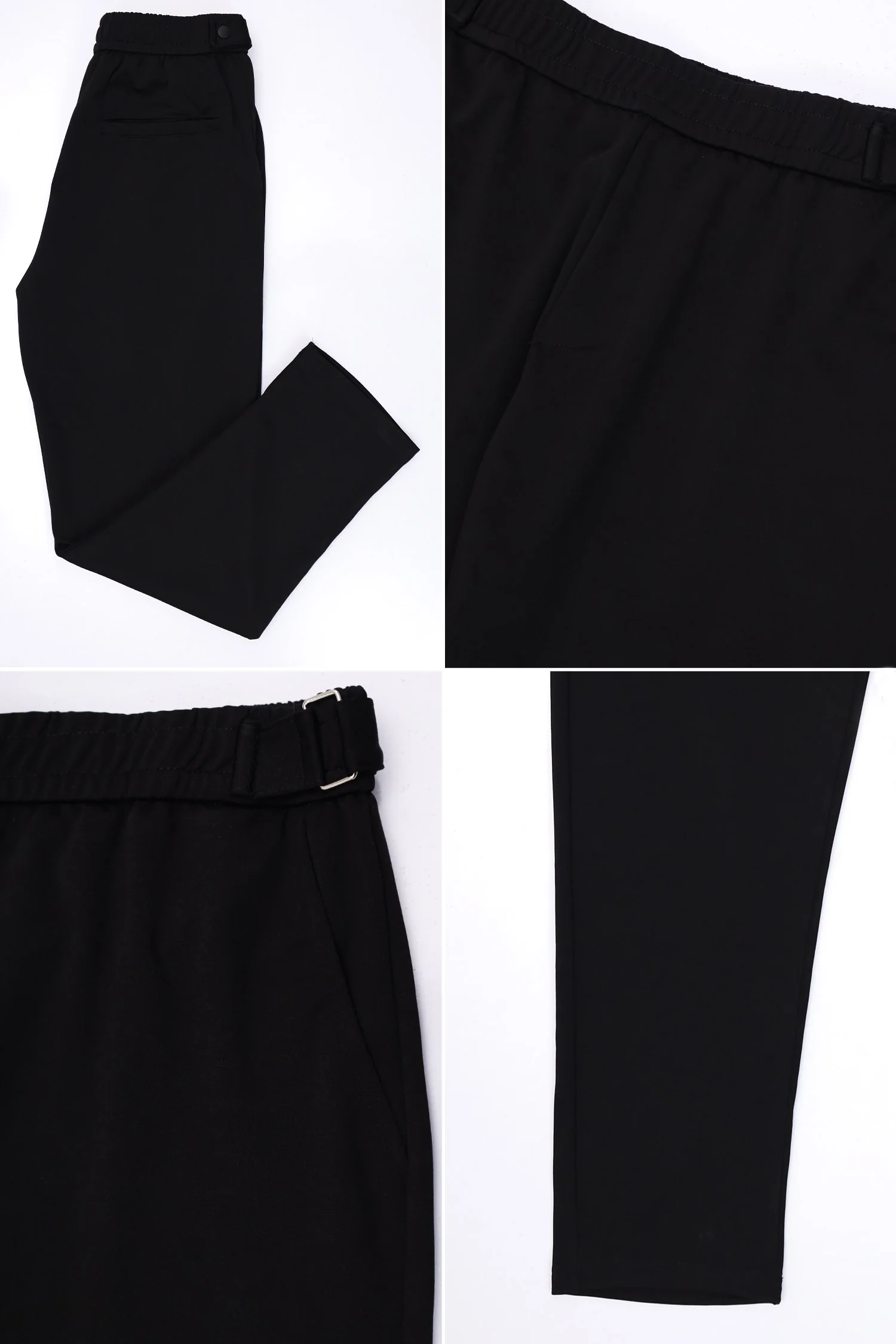 Turbo Adjustable Waist Chino Motif Trouser - Image 8